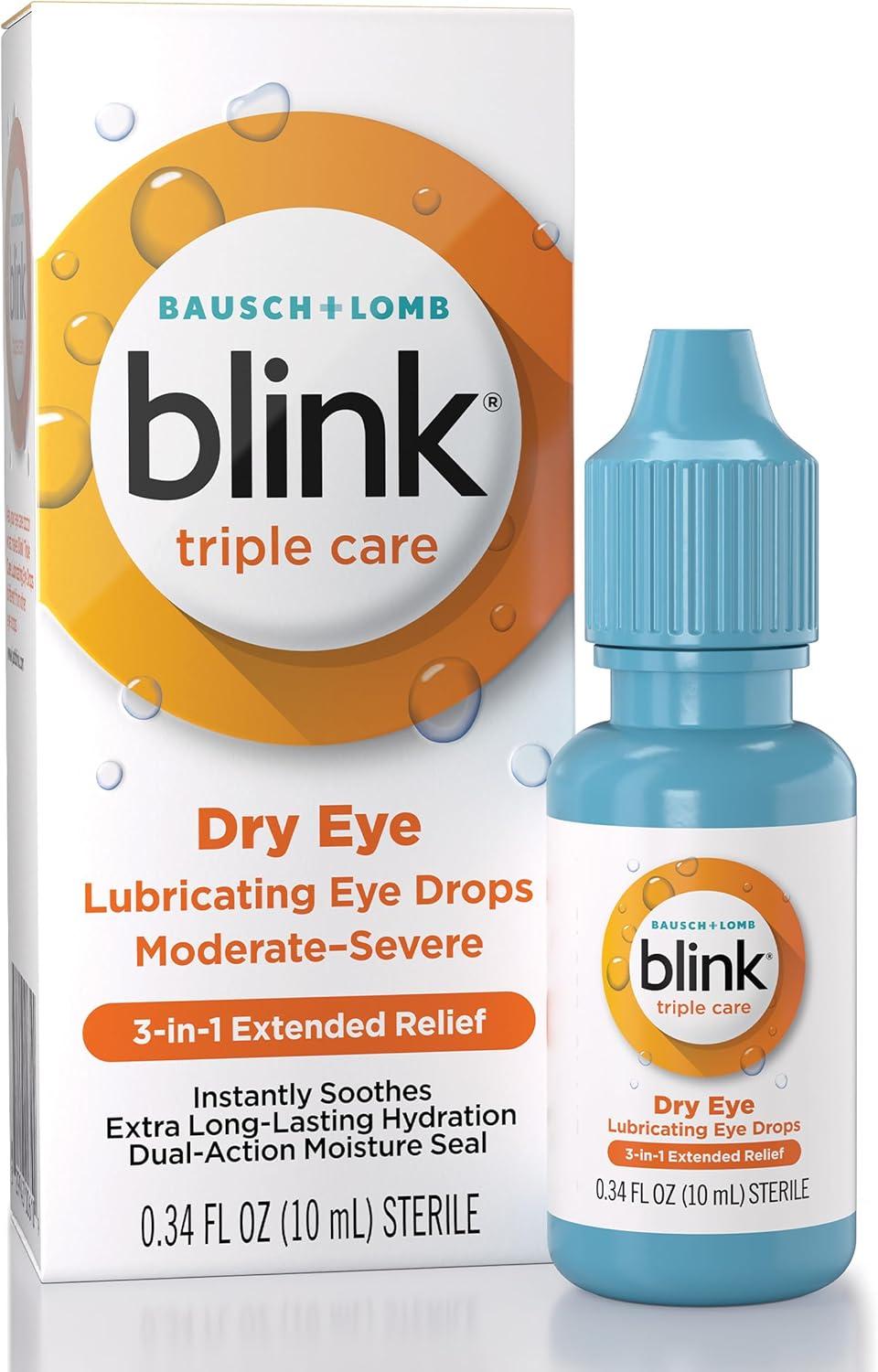 Blink Eye Drops vs. Triple Care: Hydration Showdown for Dry Eyes