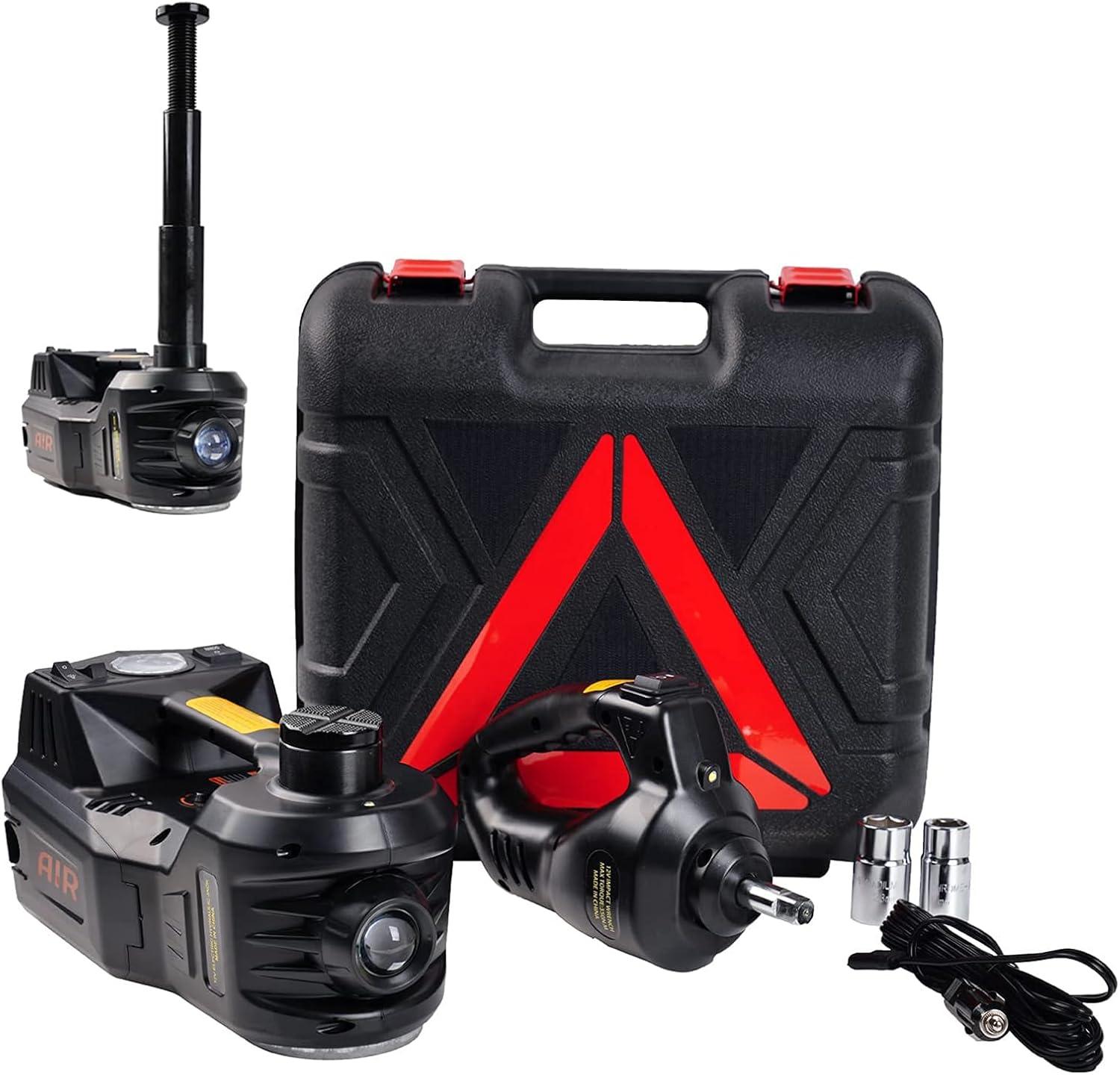 Electric Car Jacks Showdown: Impact Wrench Versus Standalone
