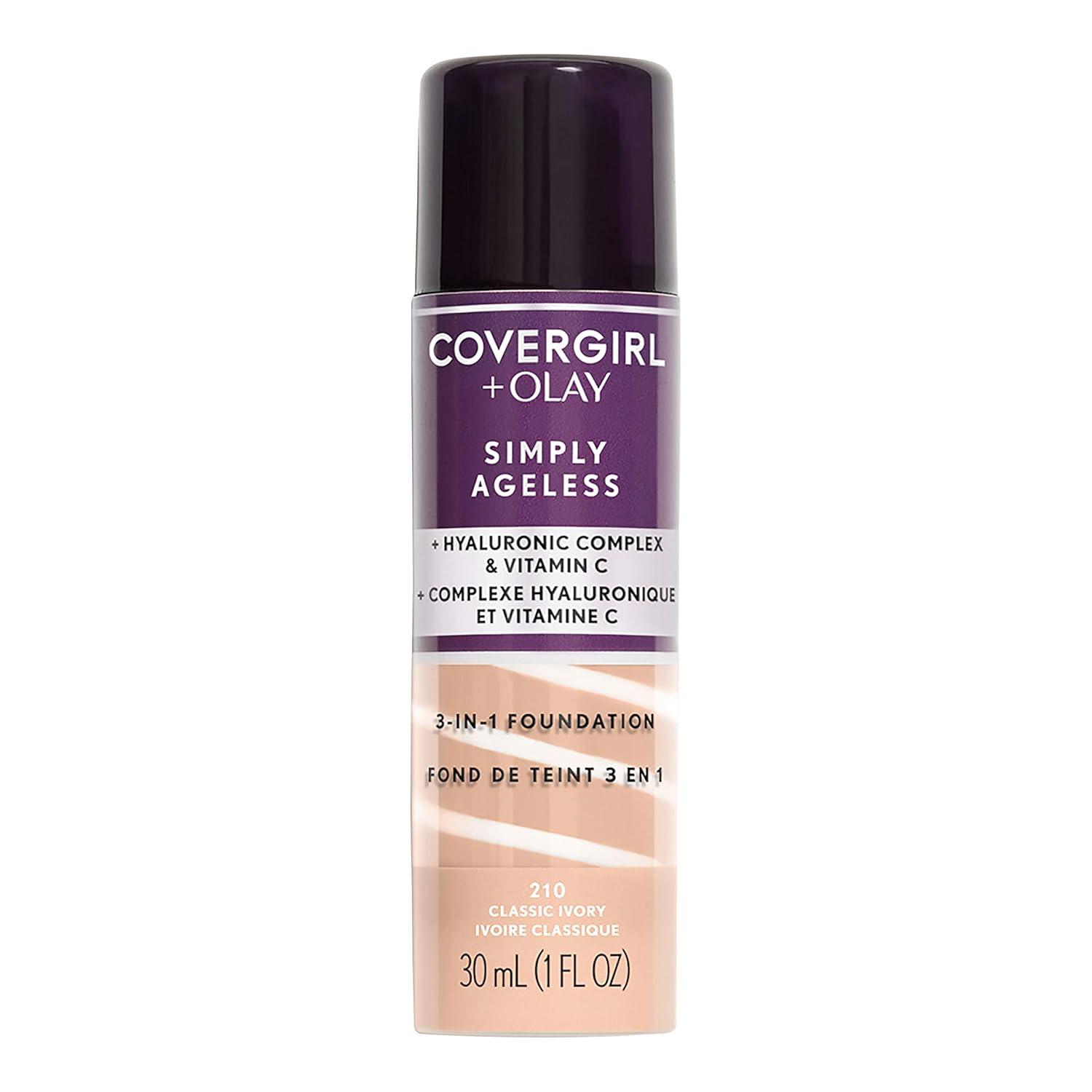 Foundation Showdown: CoverGirl & Olay's Youthful Edge Tested