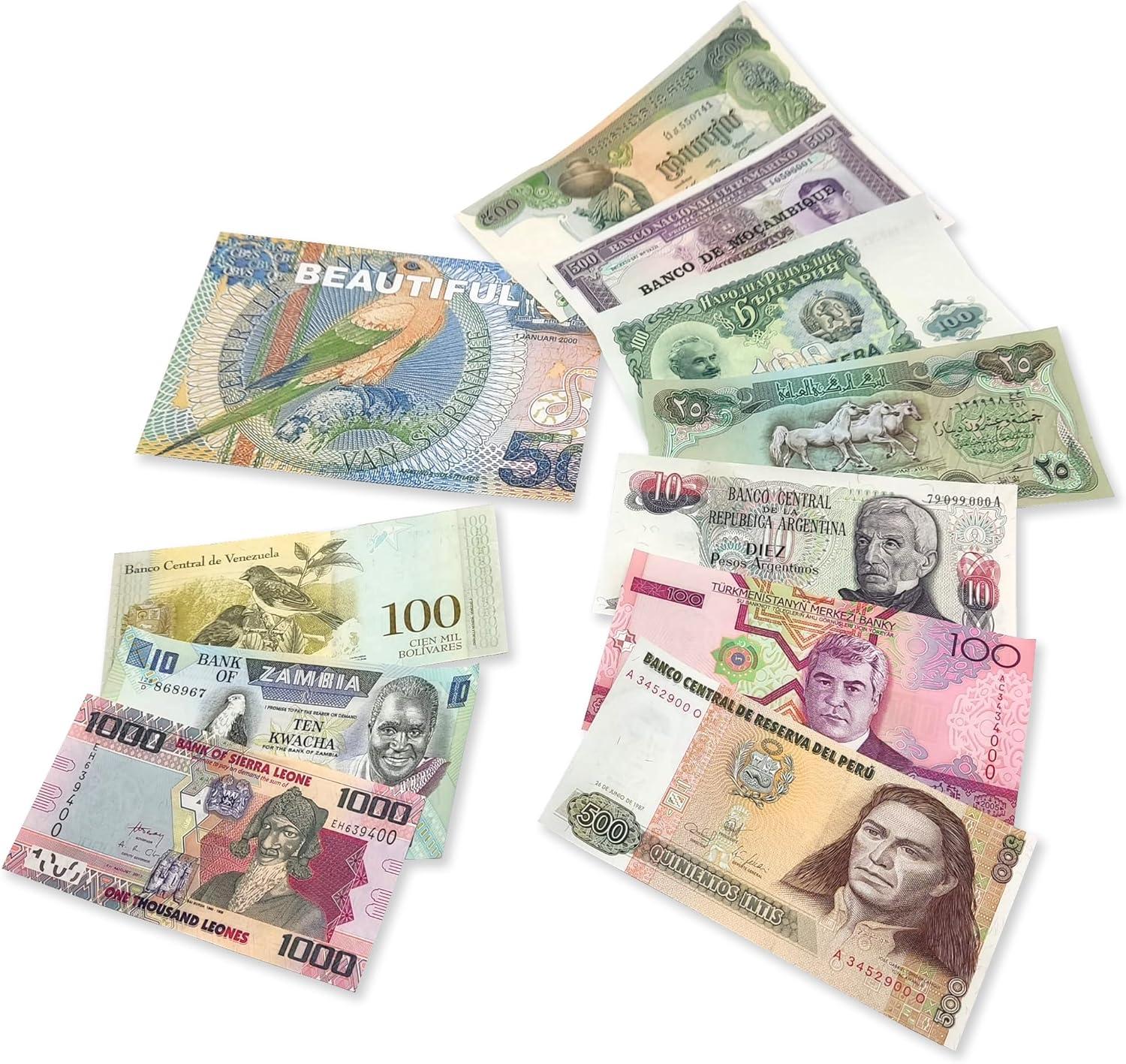 World Paper Money Showdown: Beautiful Banknotes vs. Collections