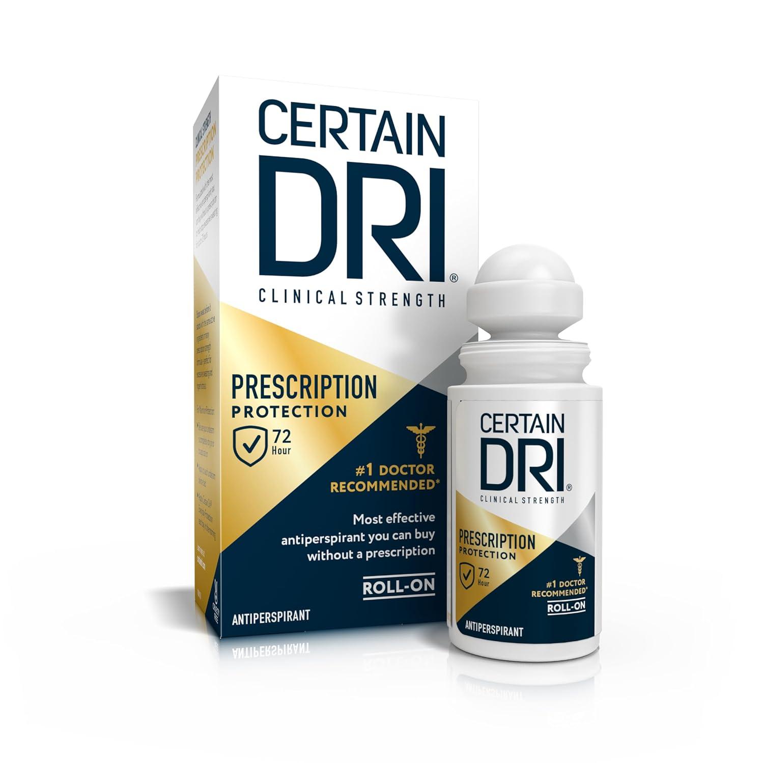 Certain Dri Showdown: Clinical Antiperspirant That Actually Lasts!