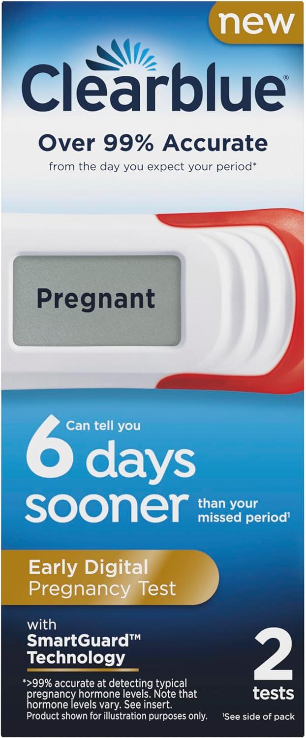 Pregnancy Tests Showdown: Clearblue's Digital Edge vs. Early Home Options