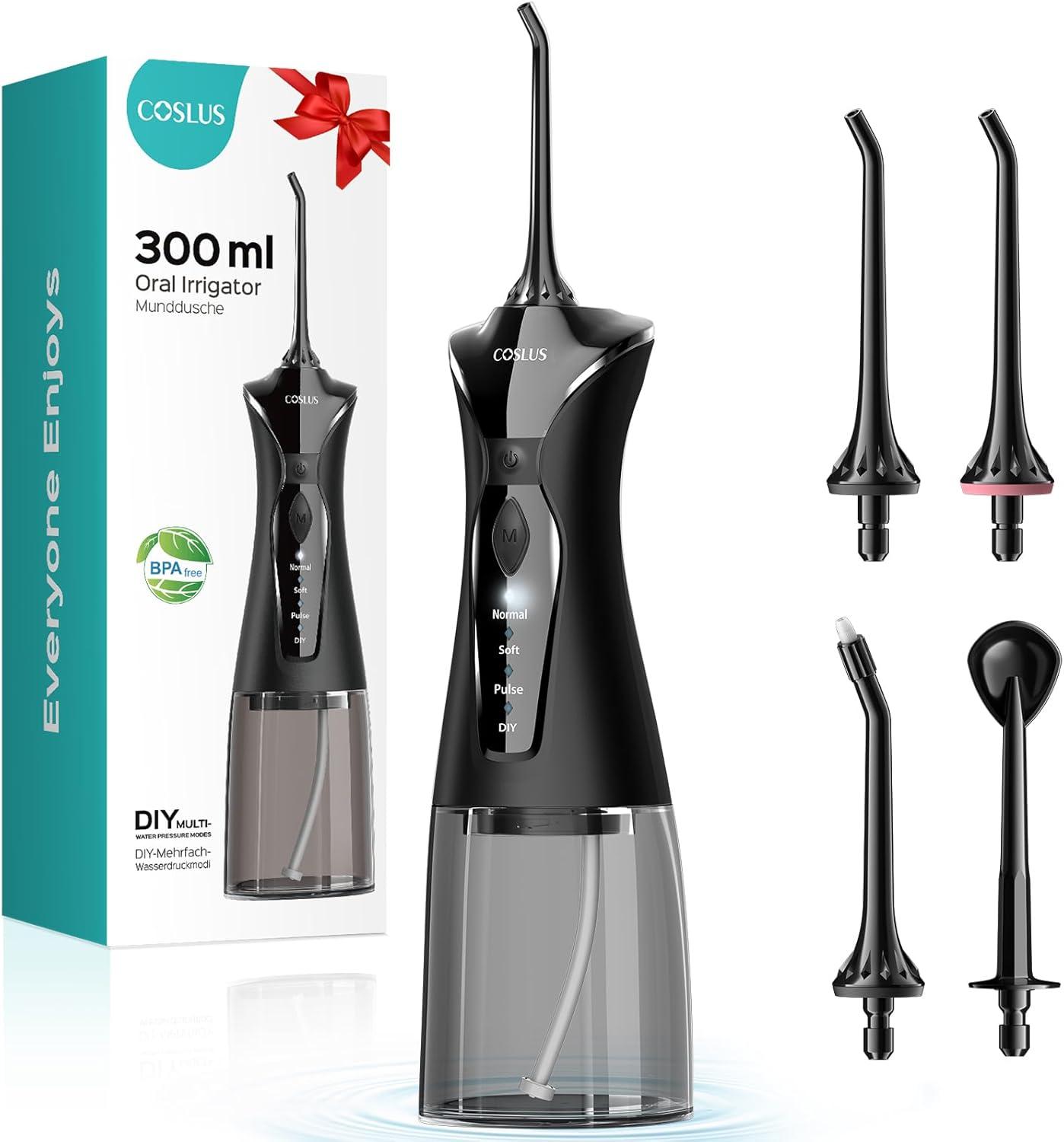 COSLUS Water Flosser Showdown: Portable Power for Clean Teeth