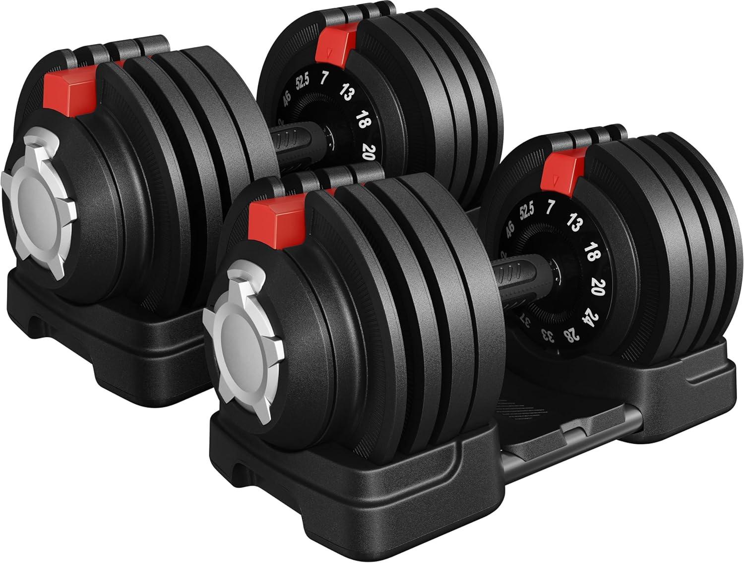 Adjustable Dumbbell Showdown: Fast Adjustments for Home Fitness