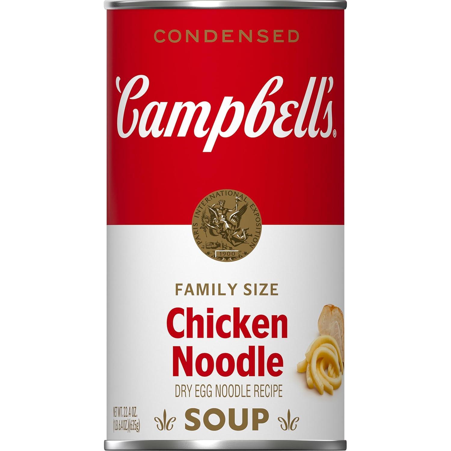 Campbell's Chicken Noodle Showdown: Soup vs. Dry Noodles