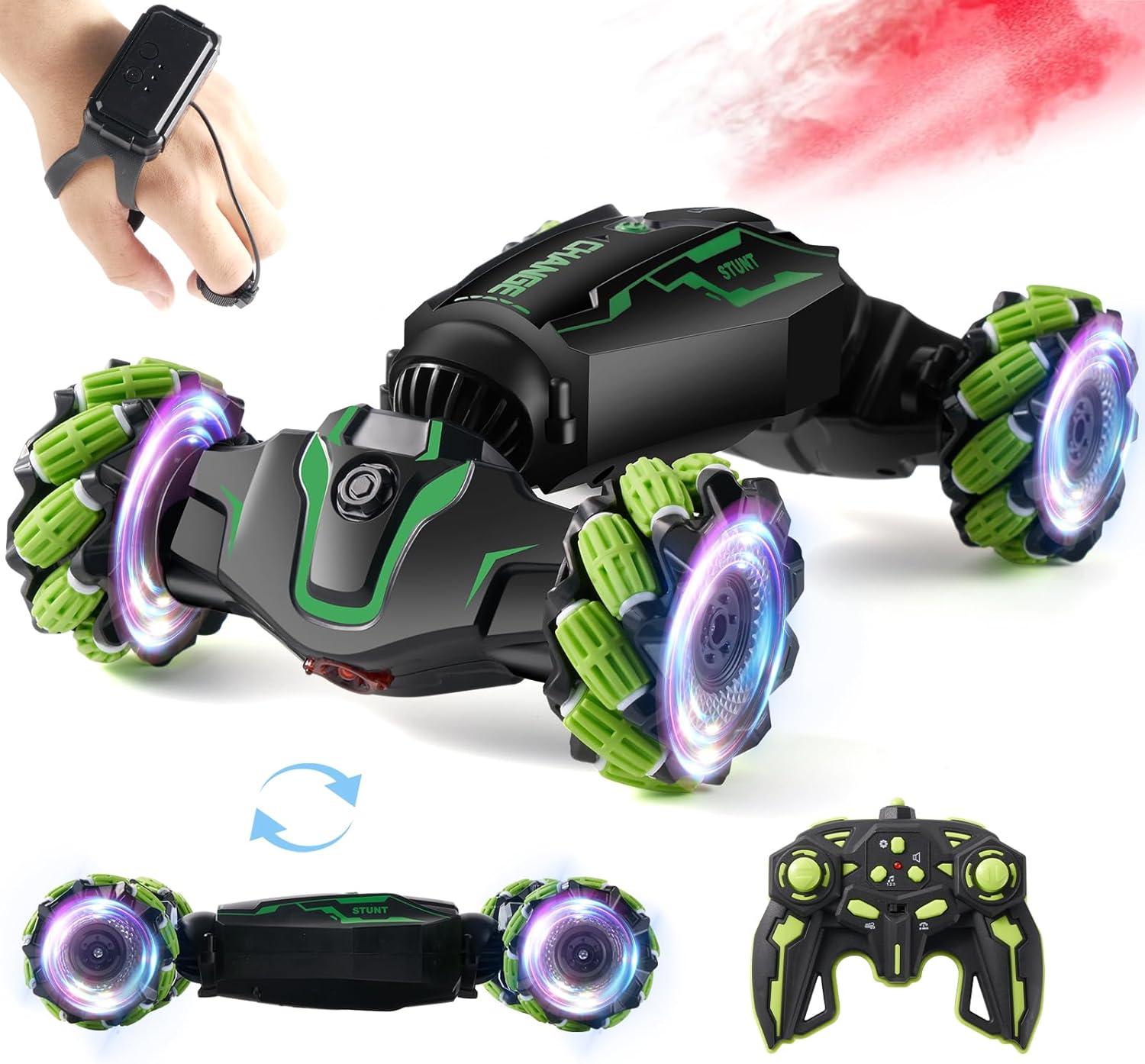 Gesture RC Car Showdown: Light & Spray Features vs. Off-Road Fun