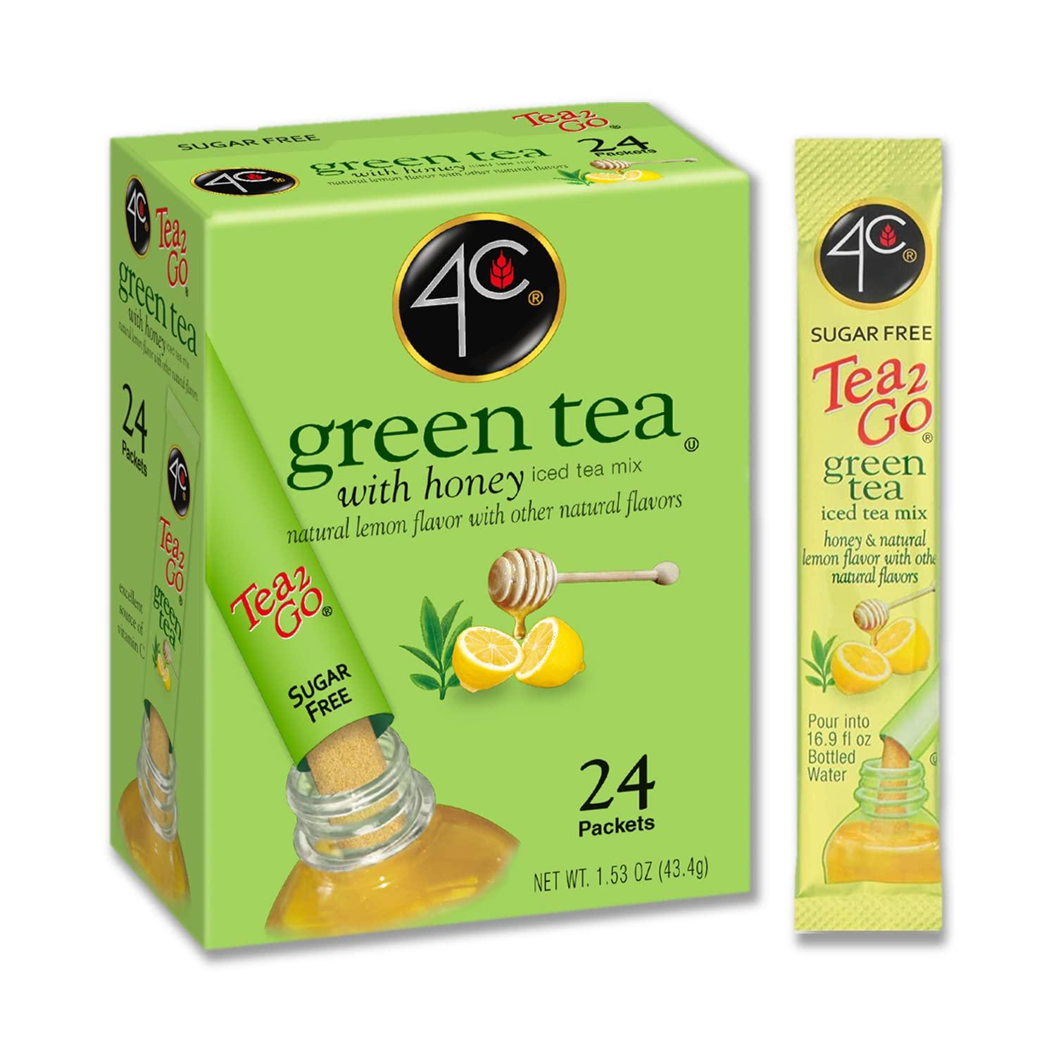 Refreshing Showdown: 4C Mixes vs. Green Tea Packets on the Go