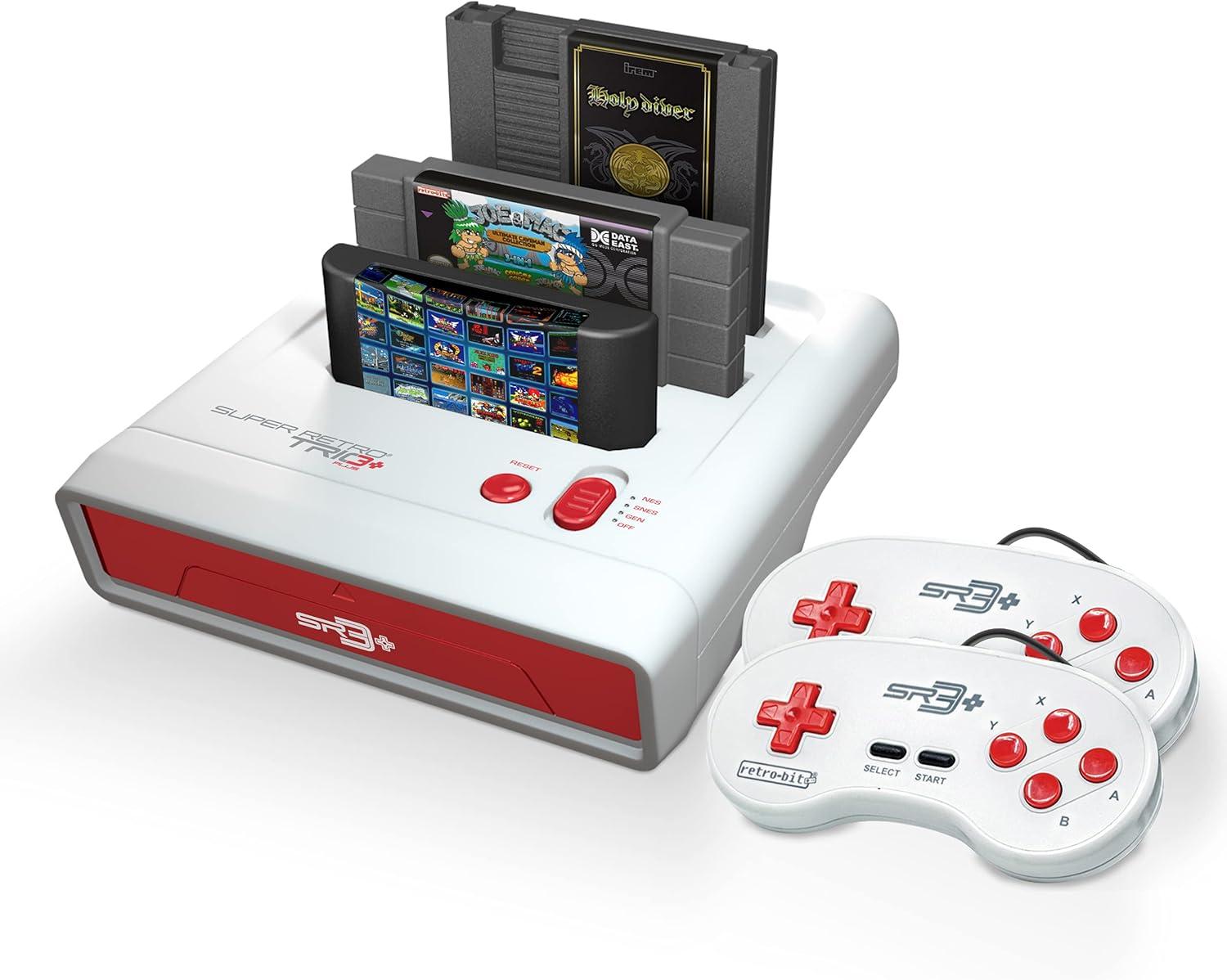 Retro Gaming Showdown: 3 Classic Consoles in 1 System