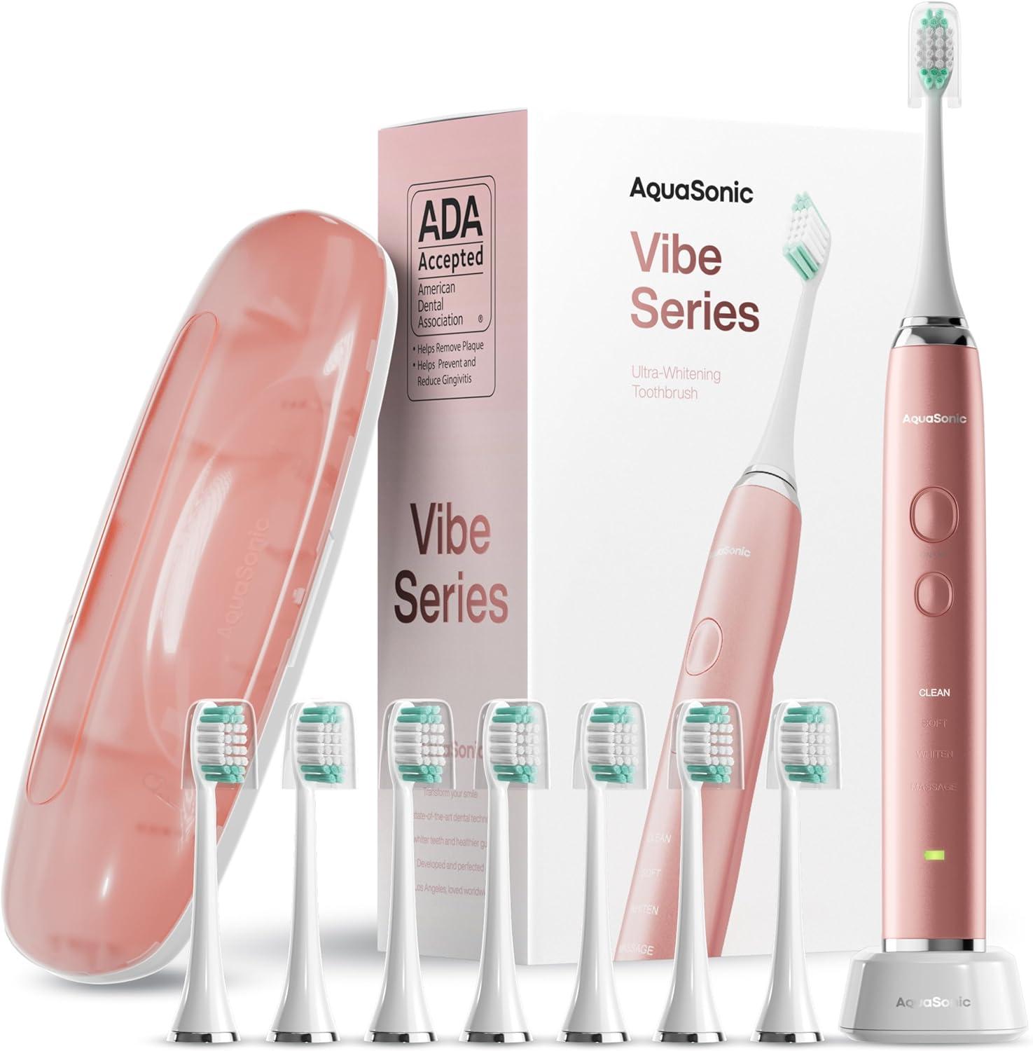 Aquasonic Vibe vs. Manual: Surprising Whitening Power Showdown