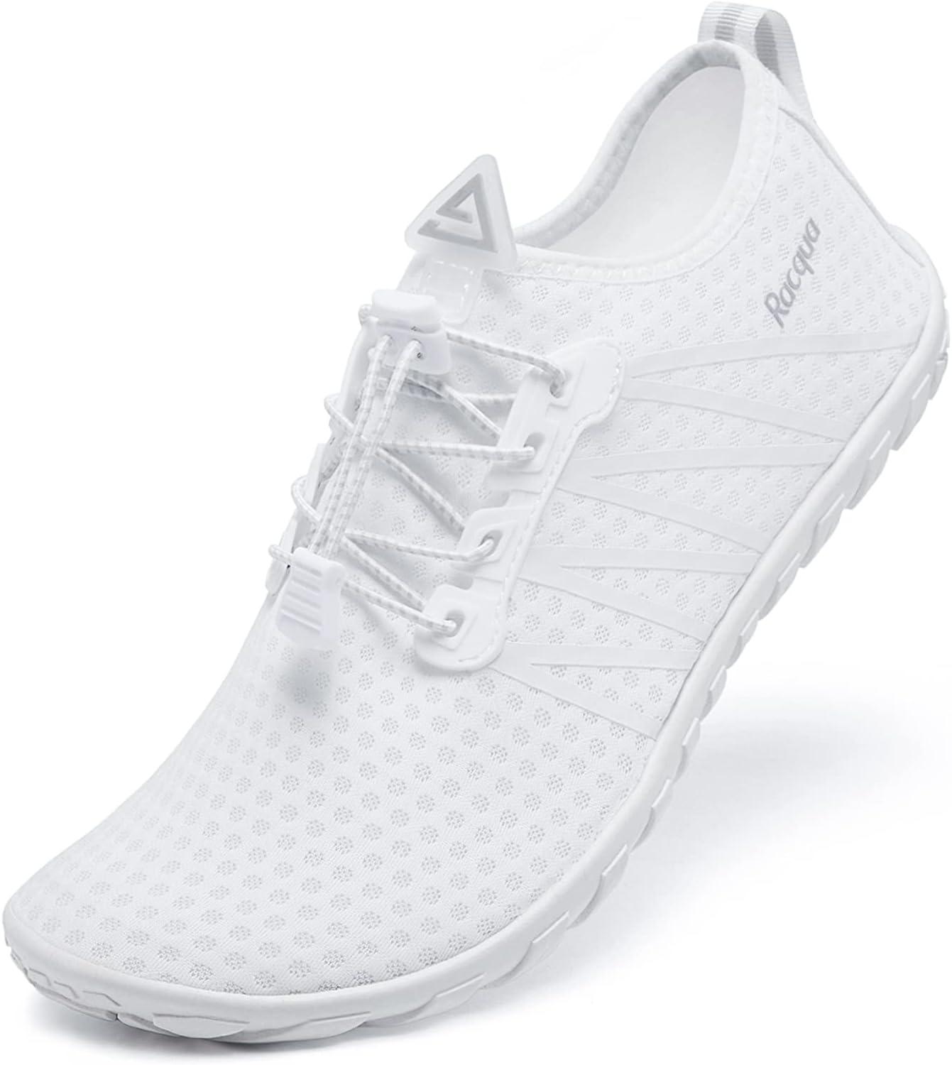 Water Shoes Showdown: Racqua's Barefoot Versus Mesh Designs