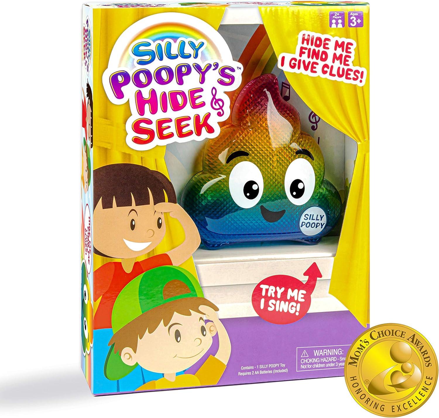 Silly Poopy's Hide & Seek Showdown: Learning Fun for Toddlers