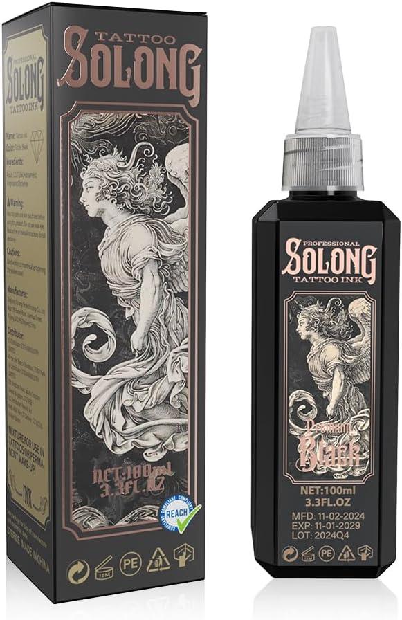 Shading showdown: Solong S Series tattoo ink vs. the rest
