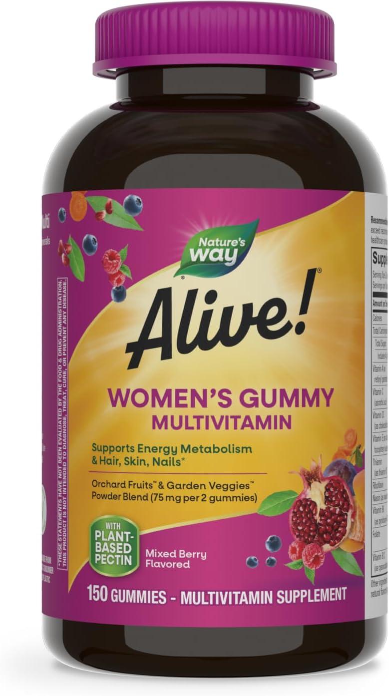 Nature's Way Alive! Gummies: Energy Boost vs. Beauty Needs?