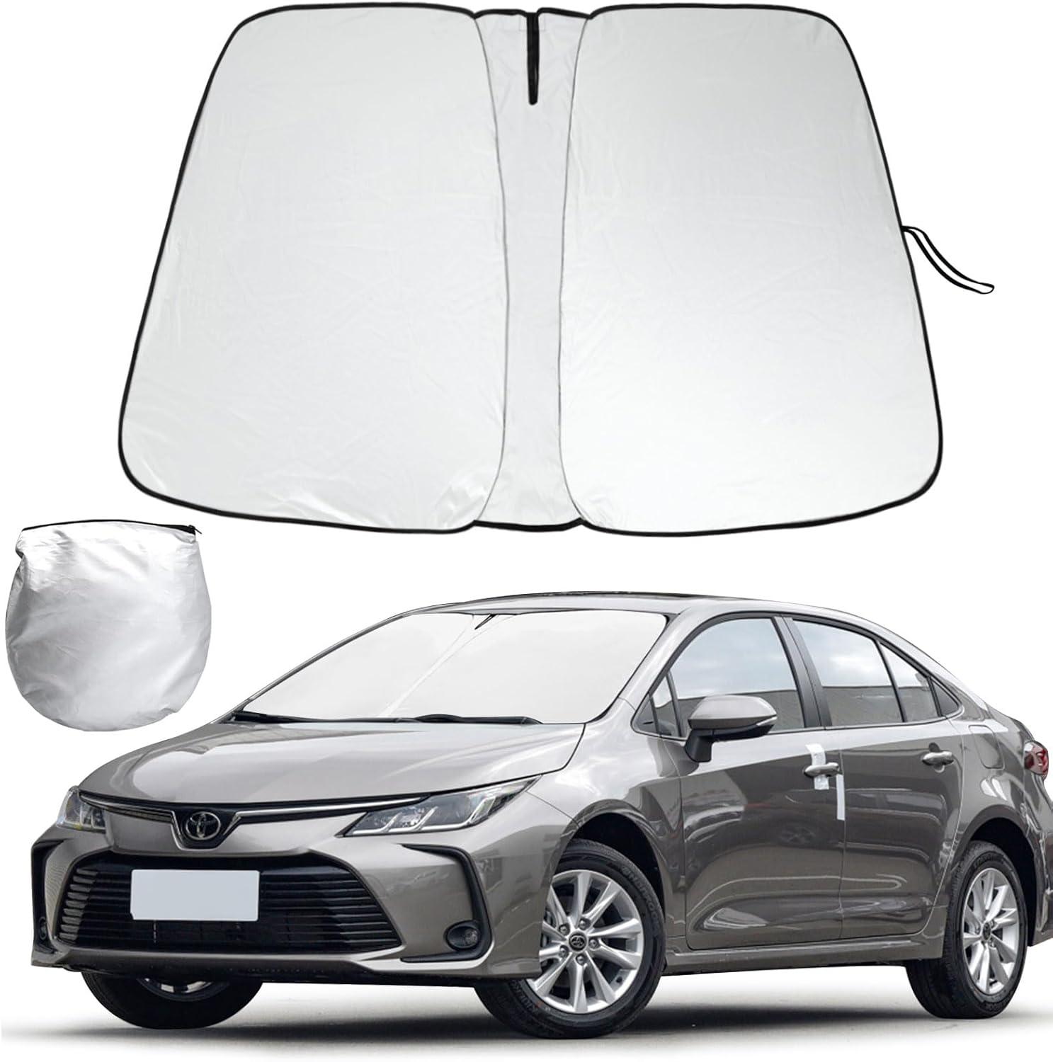 Car Windshield Sun Shades Showdown: Keep Your Corolla Cool