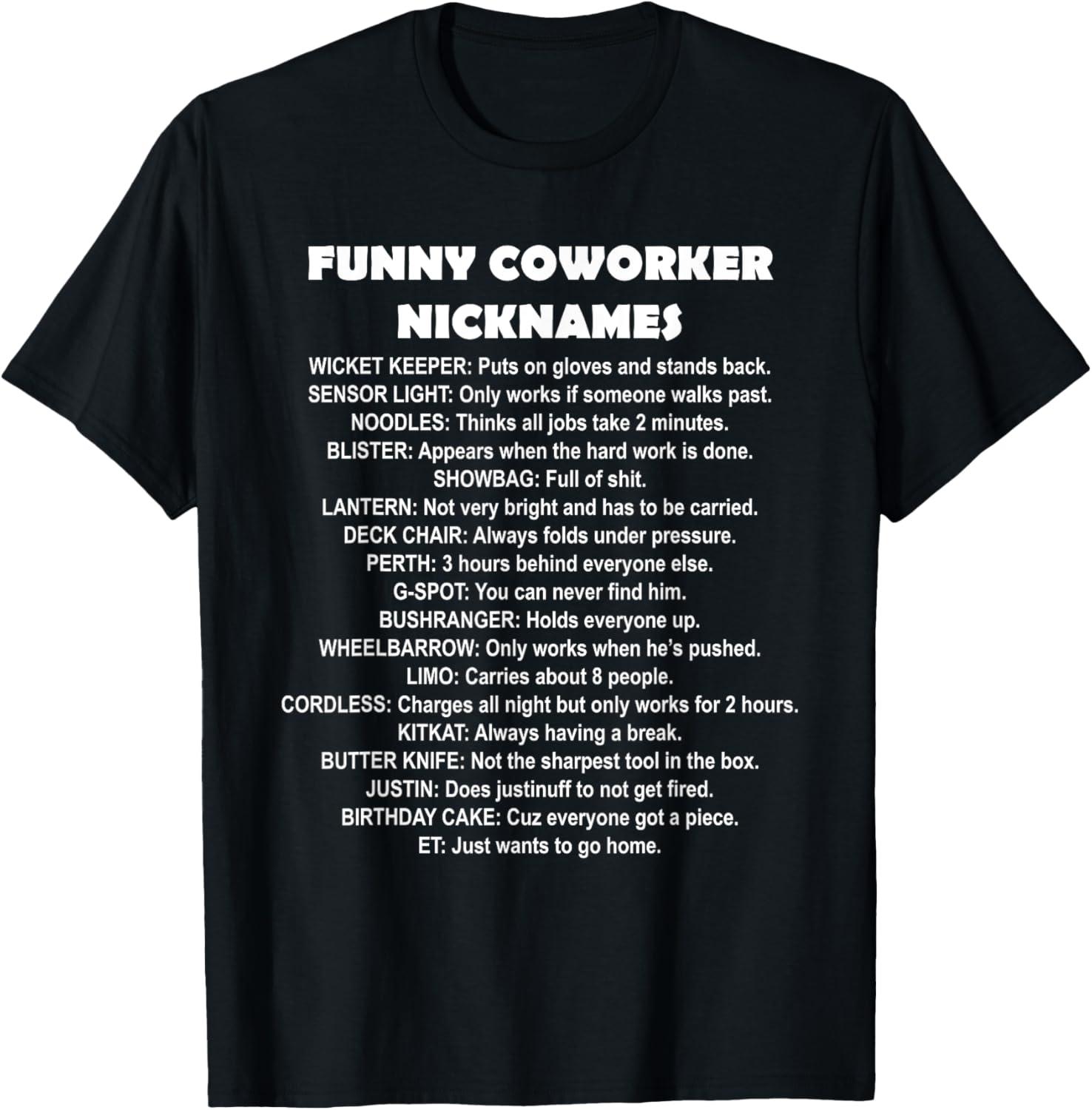 Funny Nicknames Showdown: T-Shirts vs. Personalized Sweatshirts