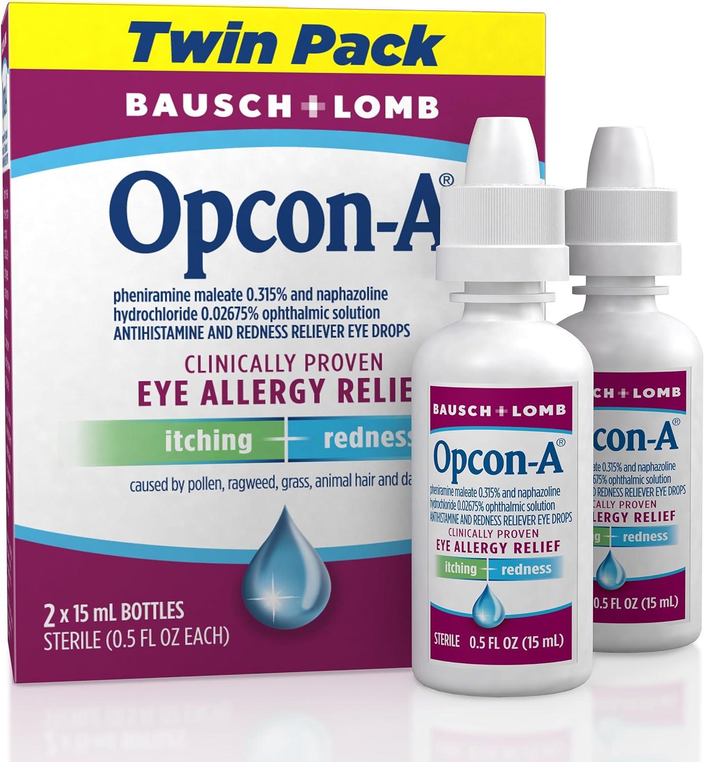 Dry Eyes Showdown: Opcon-A vs. Other Antihistamine Drops