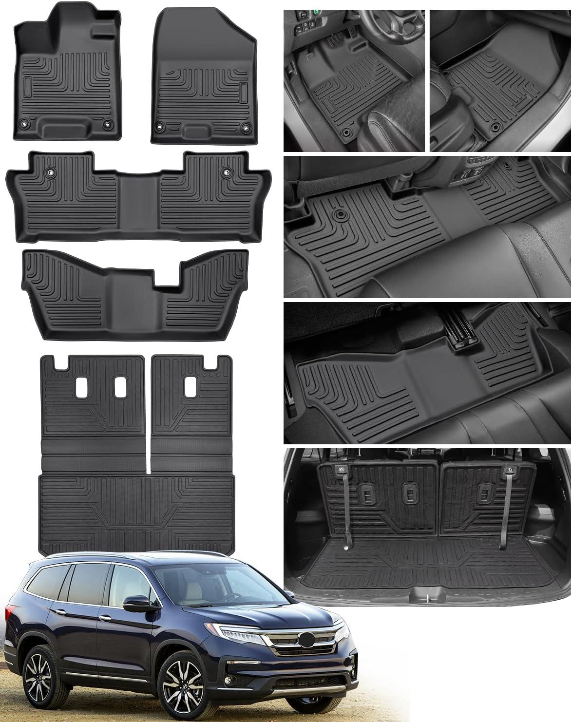 Honda Pilot Floor Mats Showdown: Weatherproof vs. Comfort