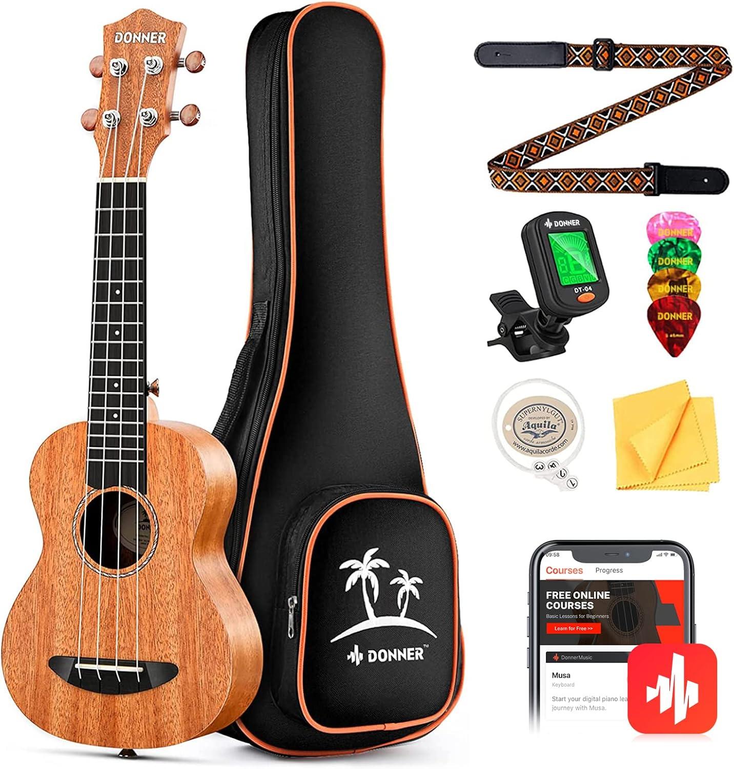 Surprising Ukelele Showdown: Donner's Mahogany Magic Unveiled