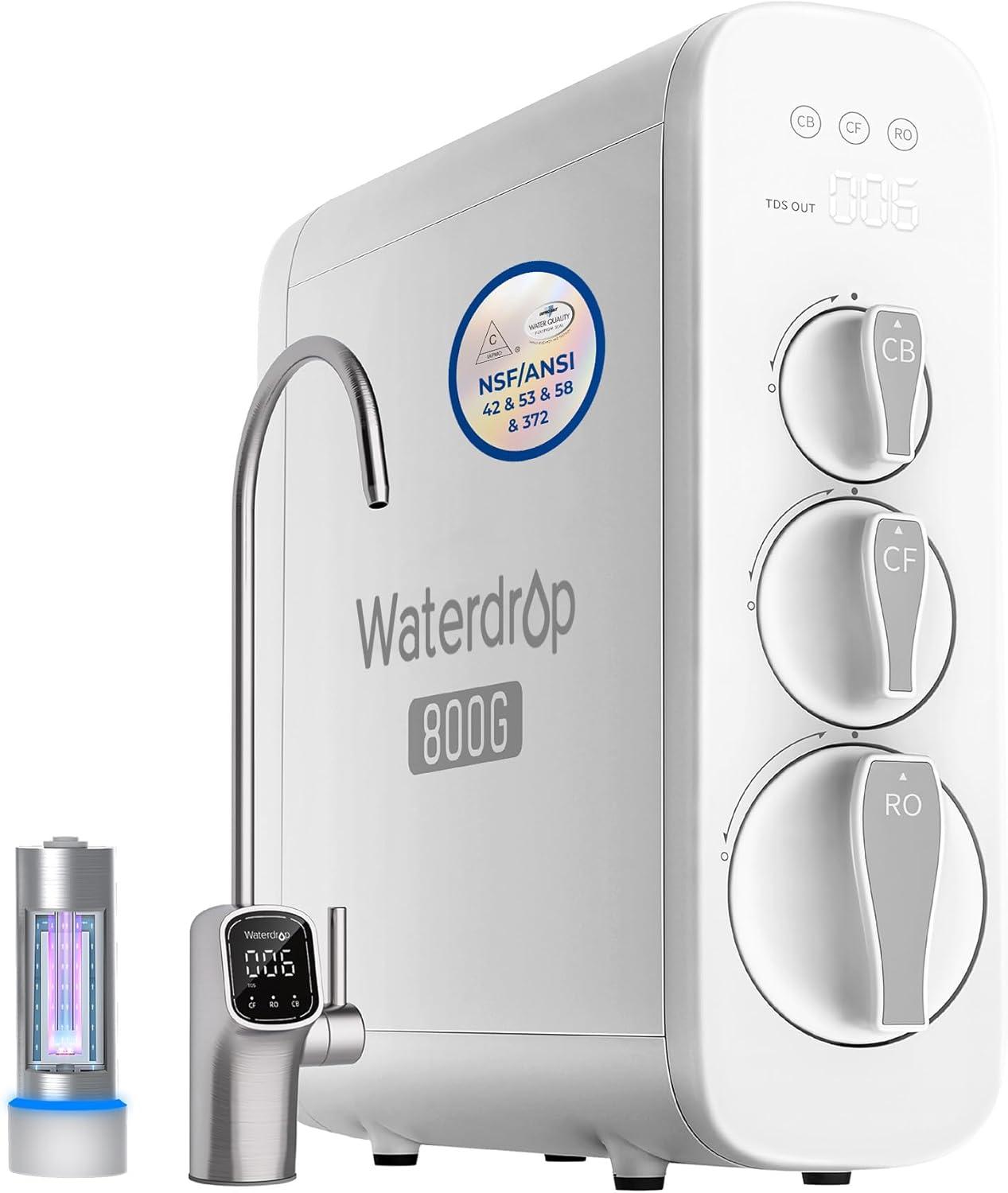 Water Filtration Showdown: Waterdrop's Speed vs. Quality
