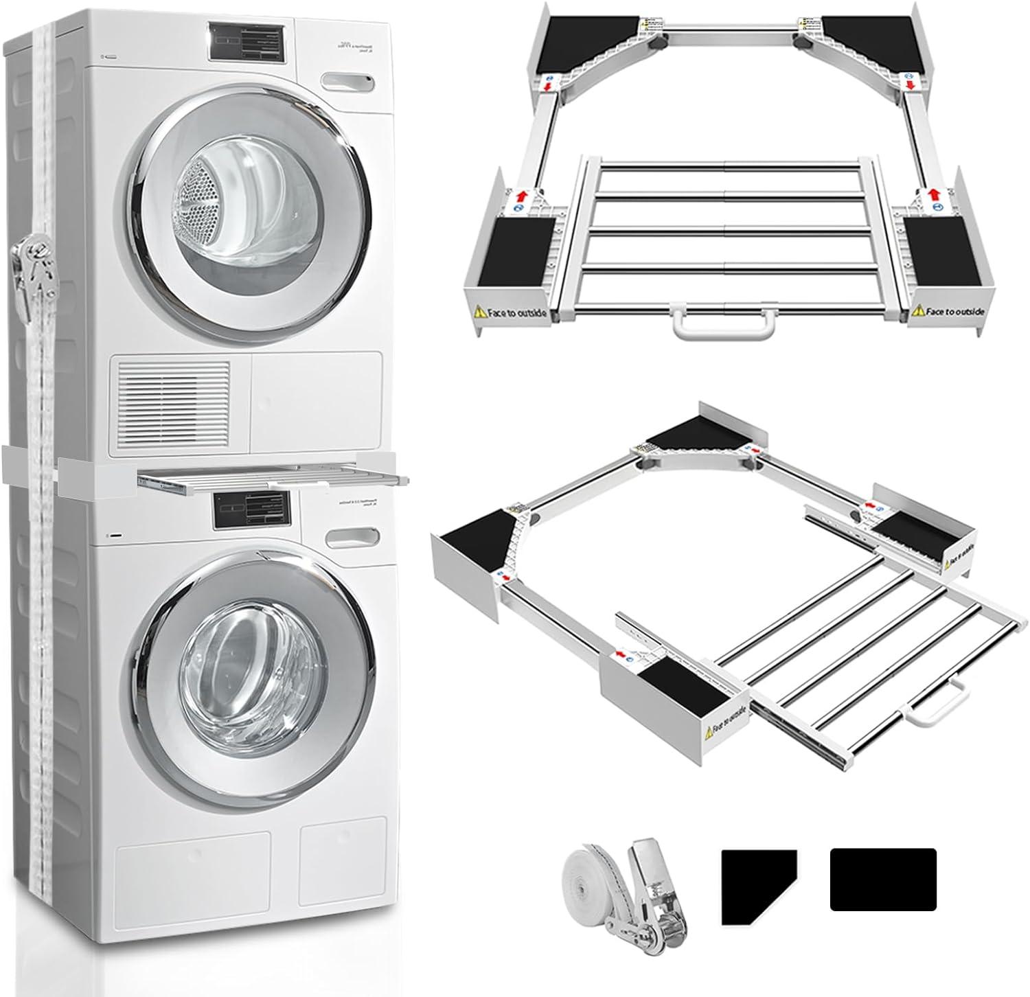 Washer Dryer Stacking Kits Showdown: Stability Versus Space