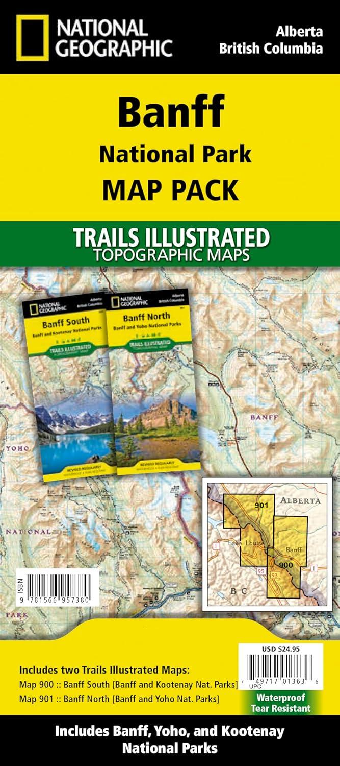 Jasper vs. Banff vs. Canadian Rockies Maps: A Surprising Showdown