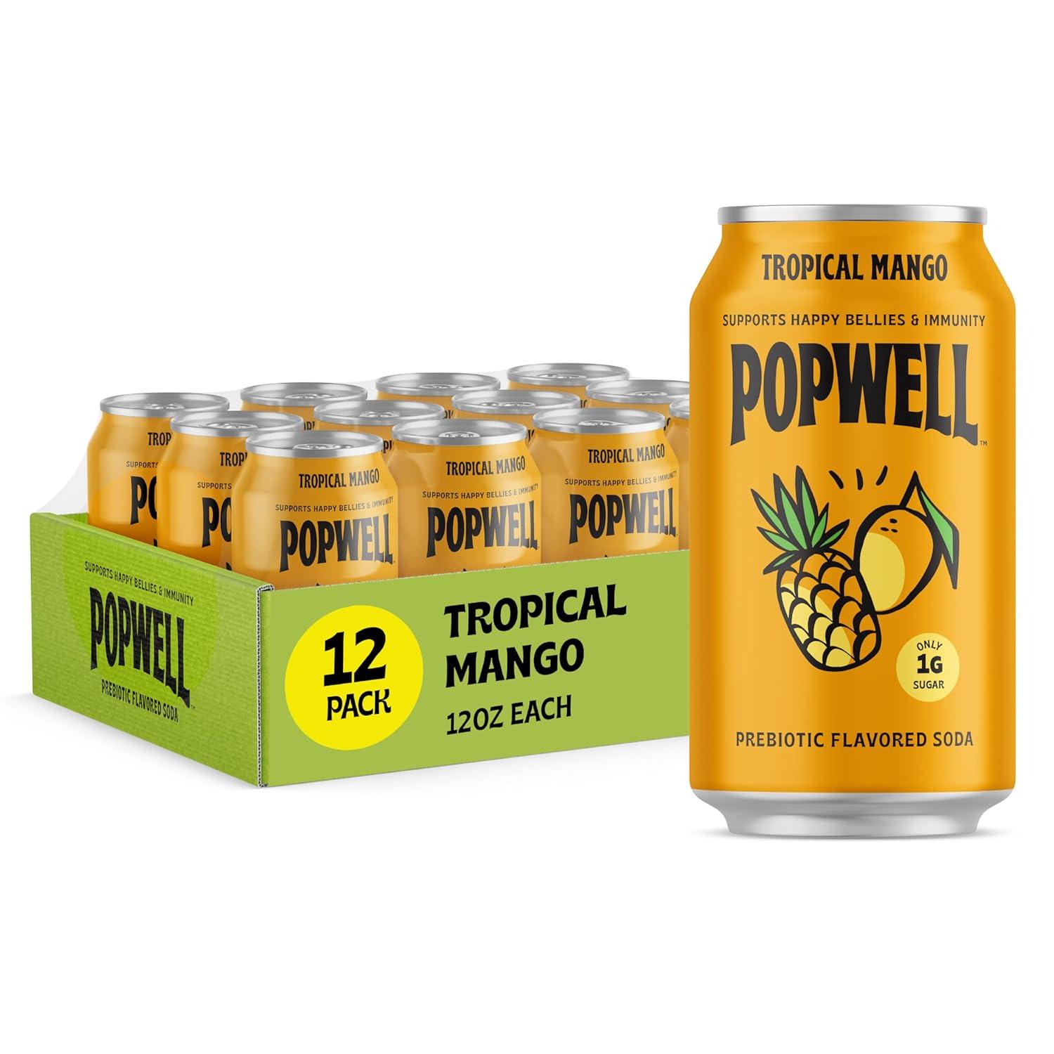Tropical Mango Soda Showdown: Fiber Punch vs. Sugar Rush