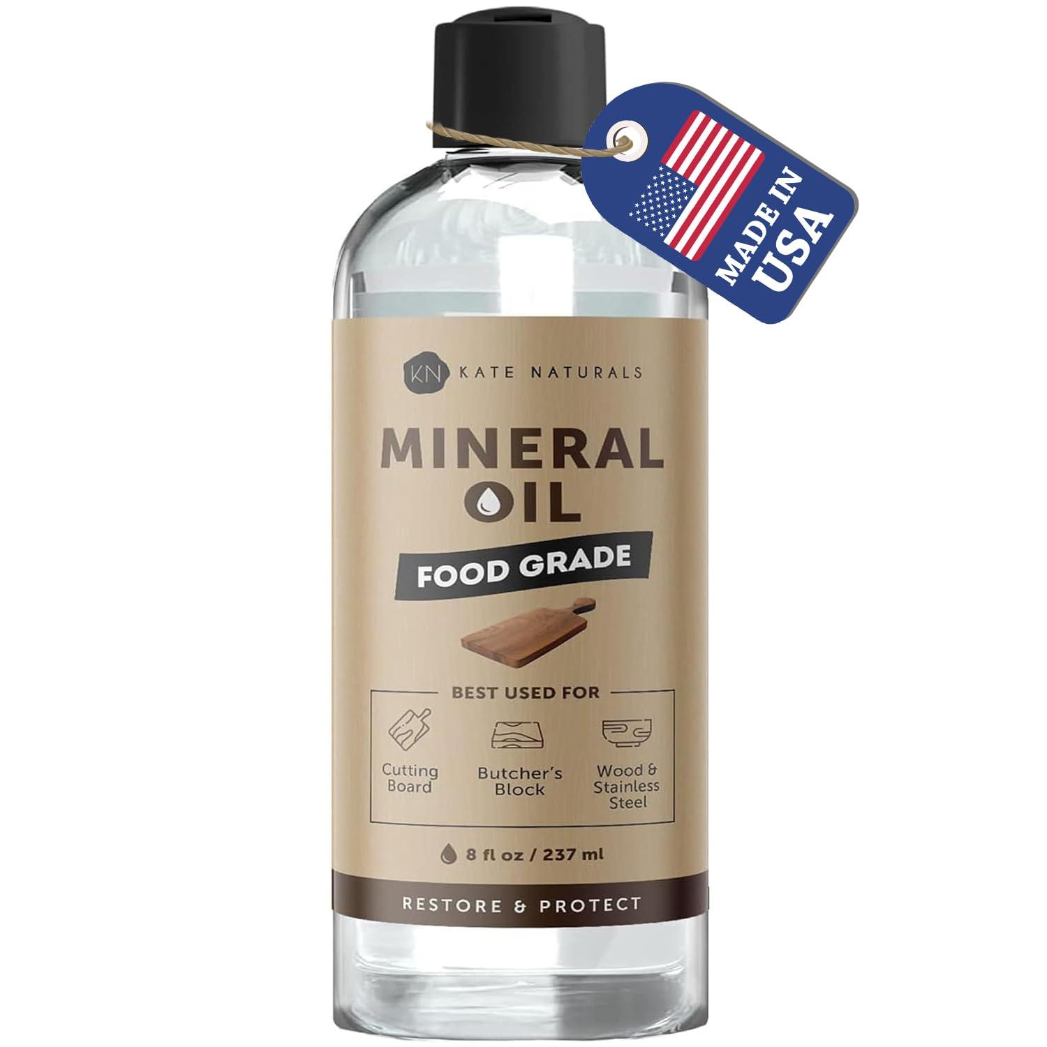 Mineral Oil Showdown: Wood Care for Cutting Boards & Knives