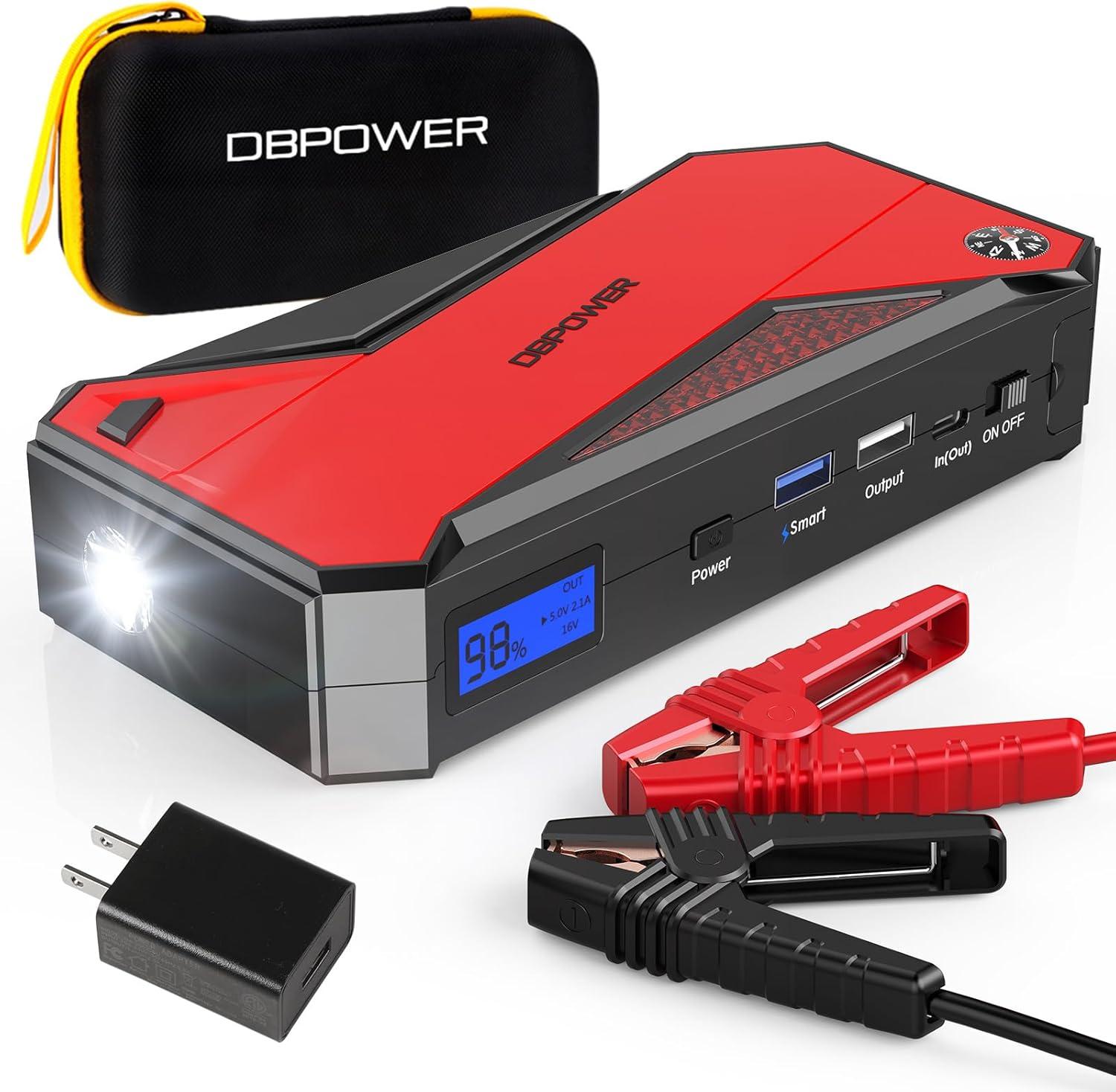 DBPOWER Jump Starter Showdown: Power That Surprises When You Need It