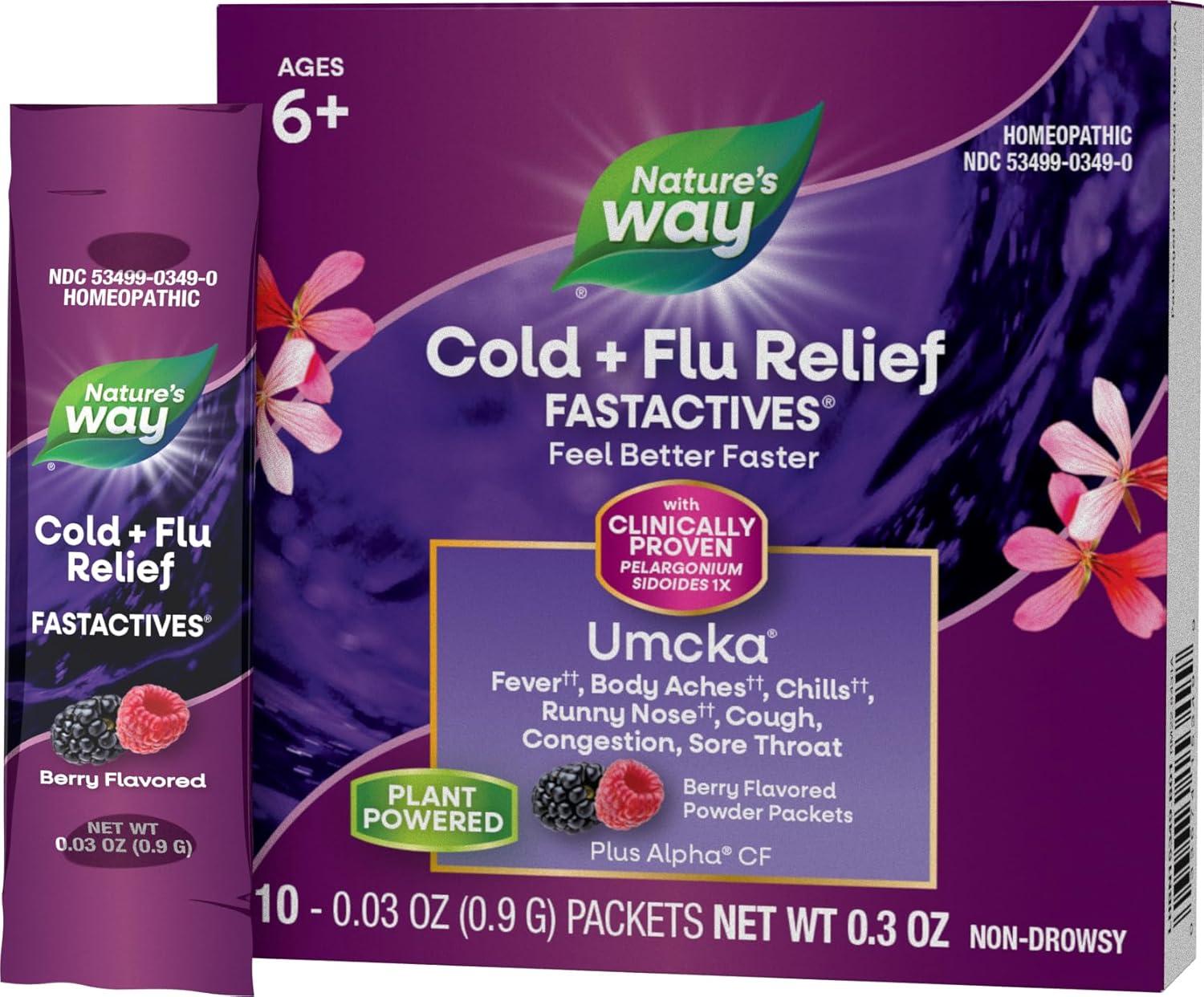 Nature's Way Cold + Flu Relief: Berry Flavor Showdown Inside