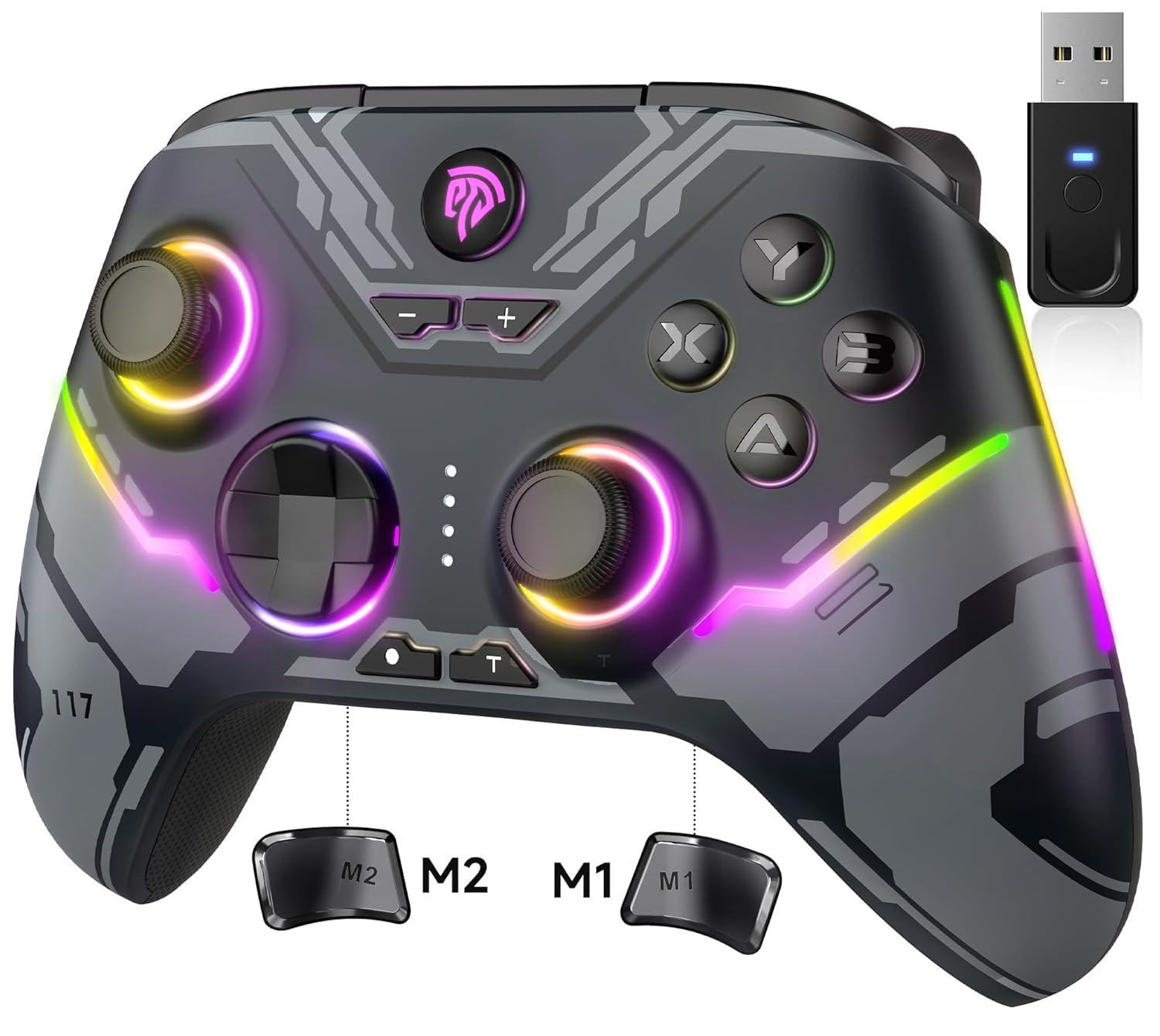 Wireless Gaming Controllers Showdown: RGB Lights Vs. Hall Effect