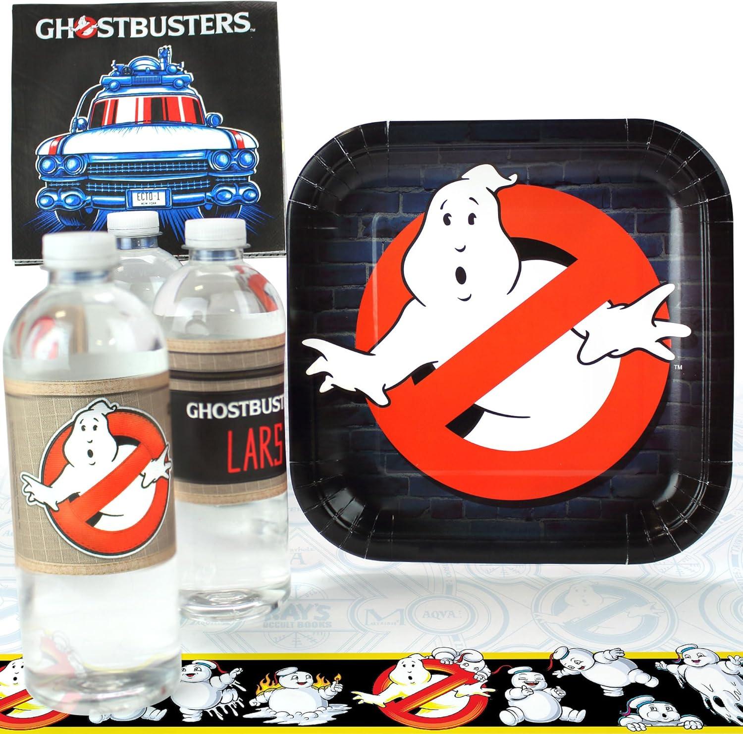 Unmasking Fun: Ghostbusters Party Supplies for 8 Guests!