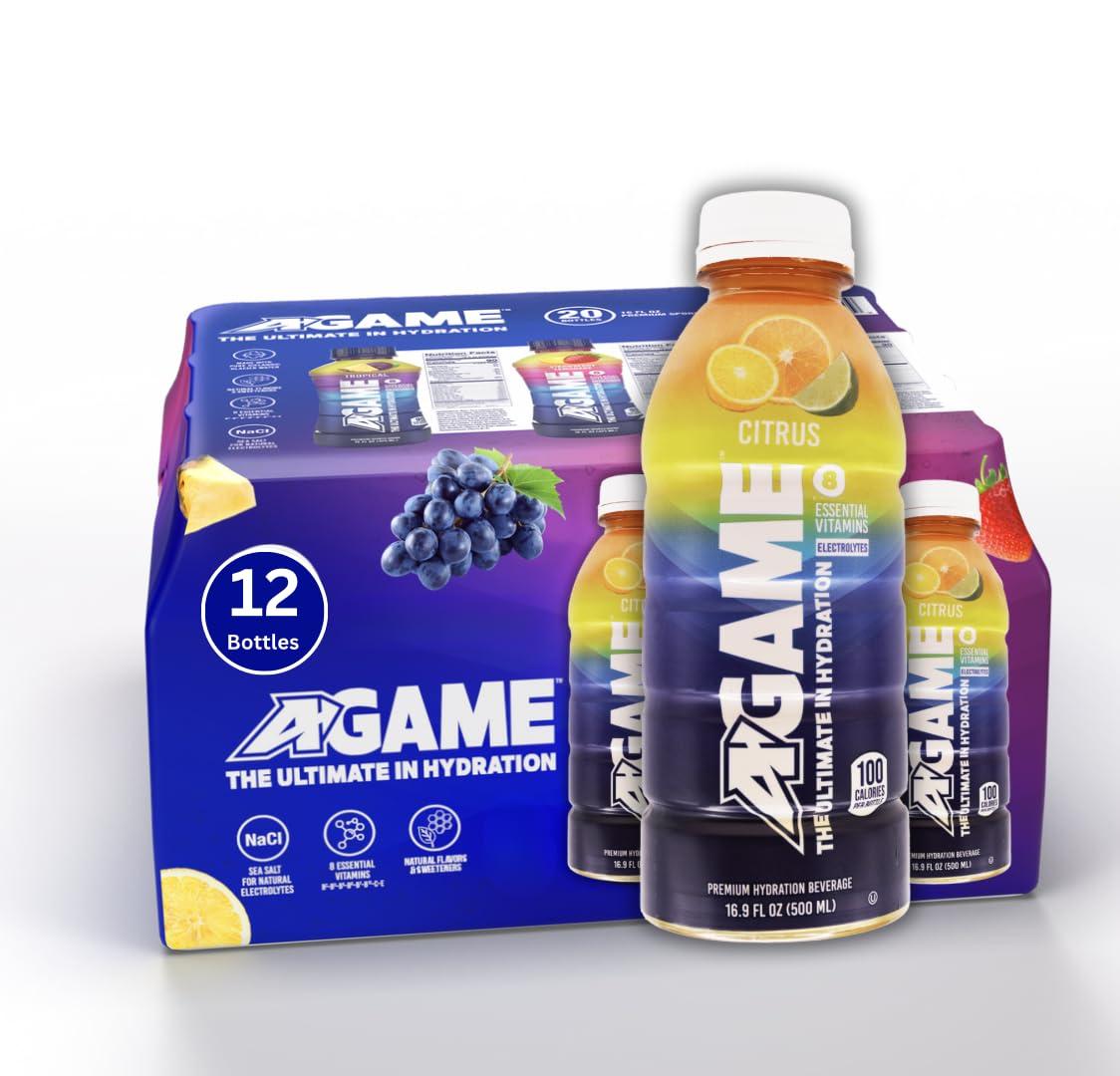 A-GAME Compared: Vitamins, Sea Salt ... Hydration Showdown for Athletes