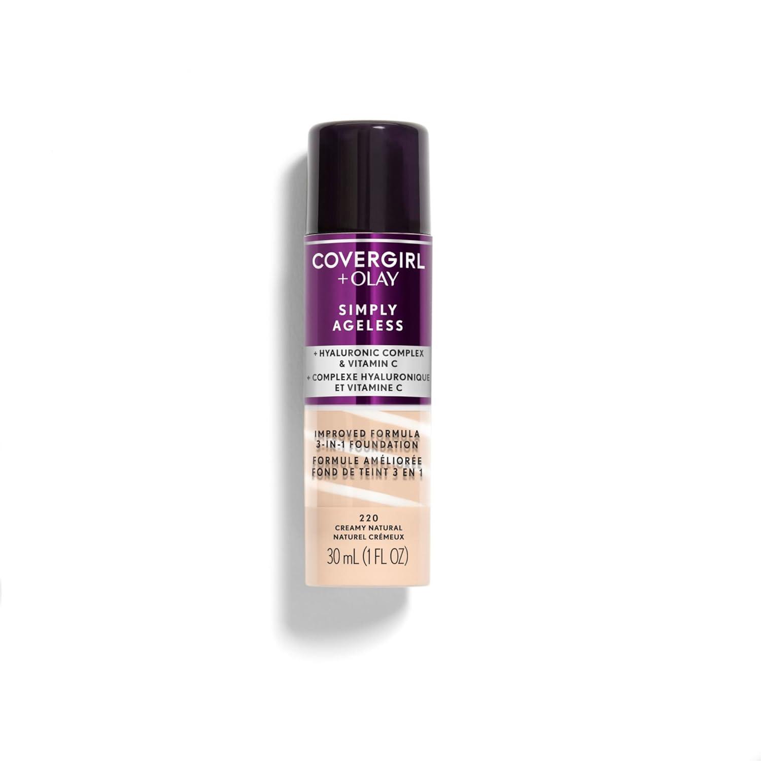 Foundation Showdown: CoverGirl vs. Olay Simply Ageless tested... Best choice?