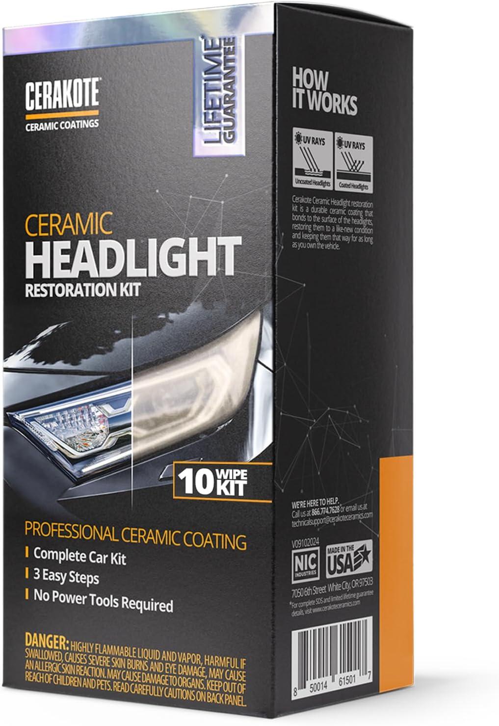Cerakote Headlights vs Restorers: Tested Longevity, No Tools, Like New... Surprise Insight!