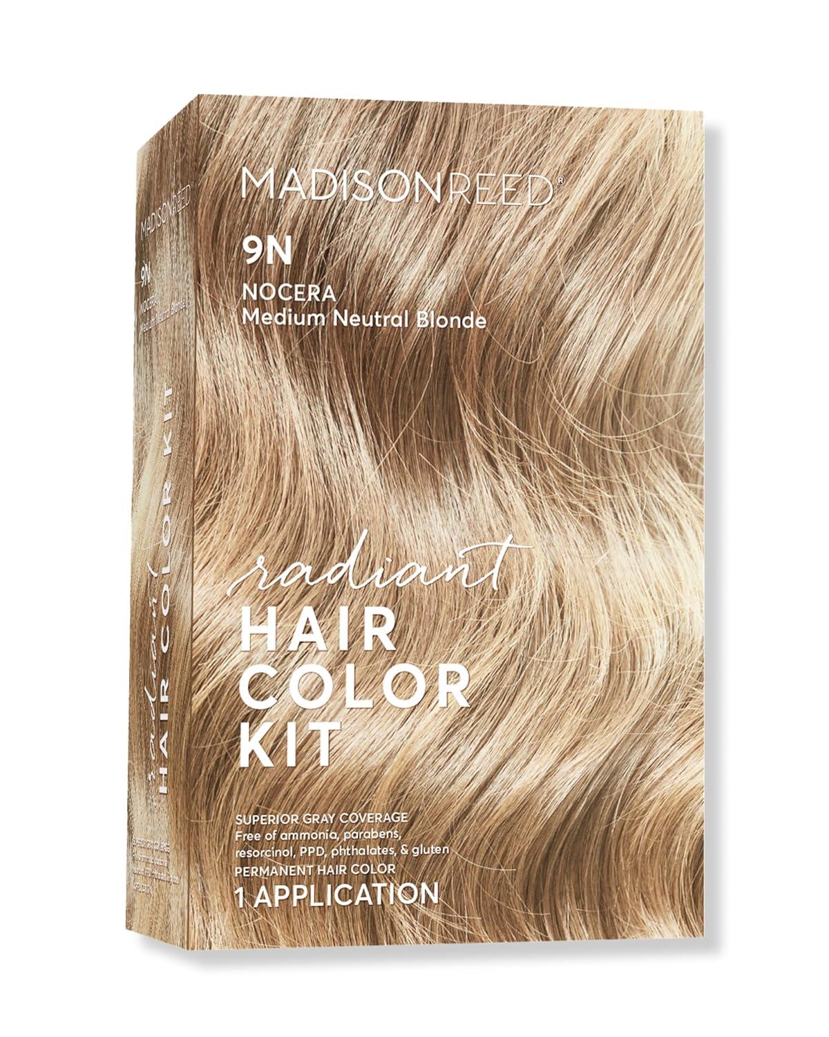 Madison Reed Radiant vs. Gray Cover: Tested, Ammonia-Free Bliss...Surprising Blonde Hue!