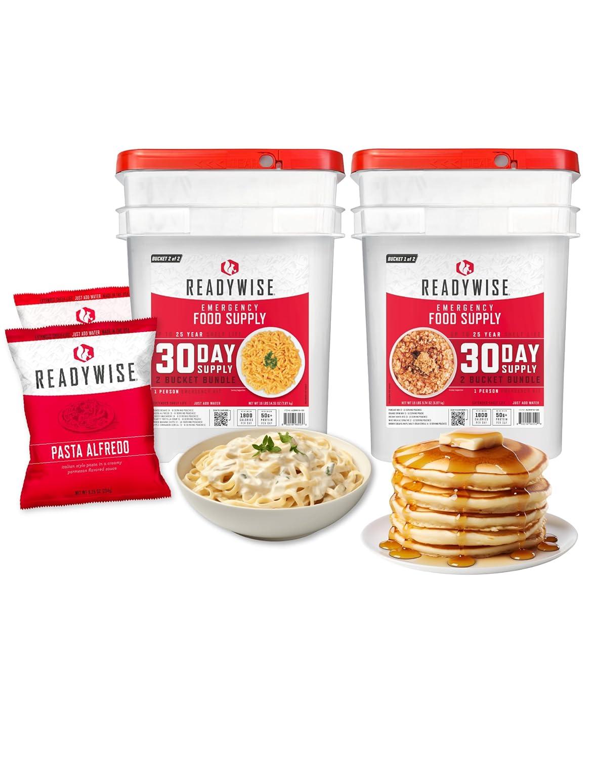 ReadyWise vs. Survival: 25Yr Shelf Life, Freeze-Dried Meal Bucket... Test Here