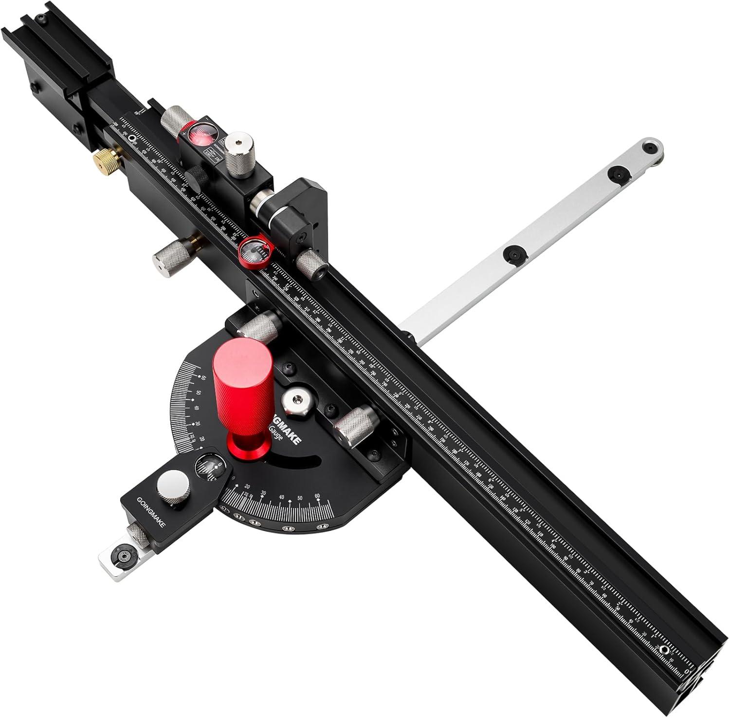 %%Precise Cuts Easier: Miter Gauge Versus Laser Guide Showdown!%%