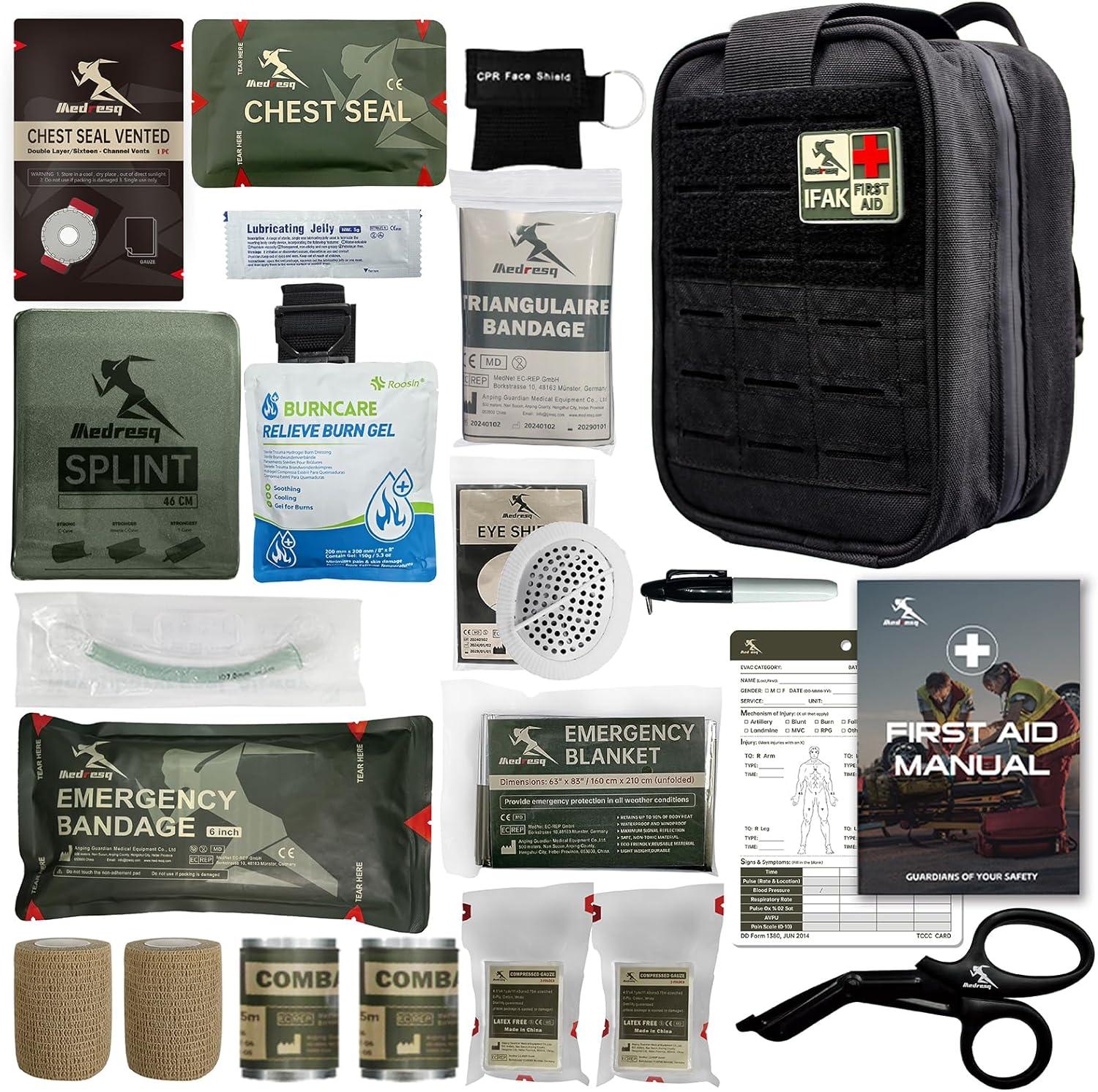 Ifak Versus Bleeding Control: Tested Kit For Car, Hiking... Life-Saver!