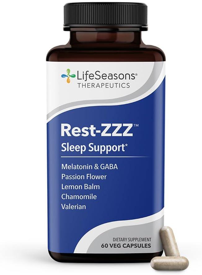 Rest-ZZZ vs. Sleep Struggles: Tested Melatonin, GABA, Chamomile For Calm, Deep Slump