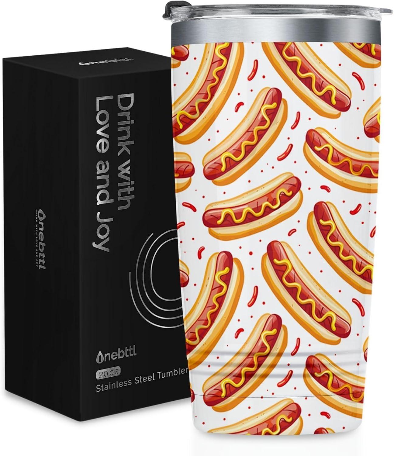 Onebttl vs. Travel Tumbler: Insulated, Tested, Surprising Hot Dog Gift Match-Up... Perfect For Her!