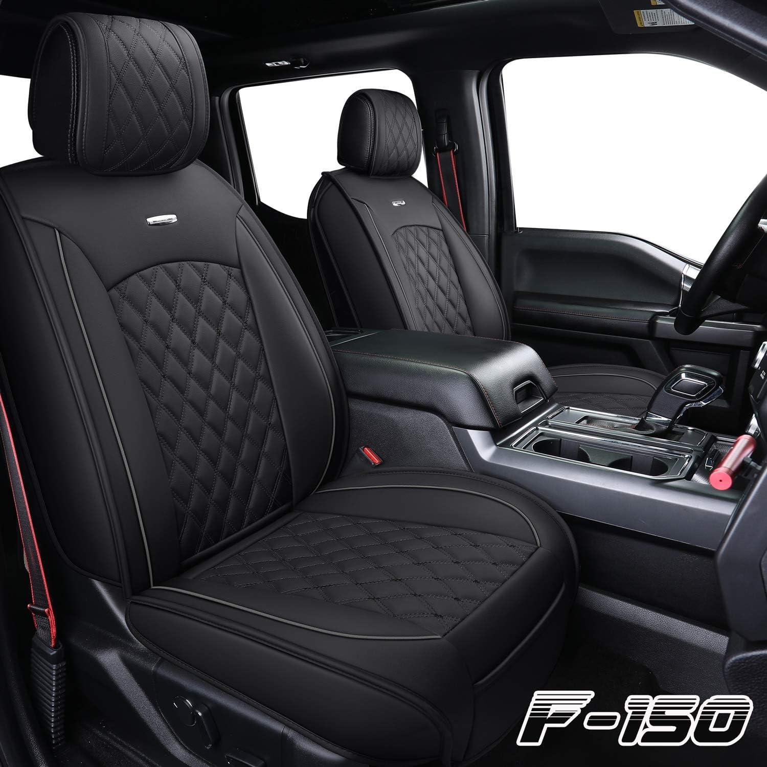 Ford F150 Leather Covers Tested Versus Full Set Fit... Surprising Comfort Boost!