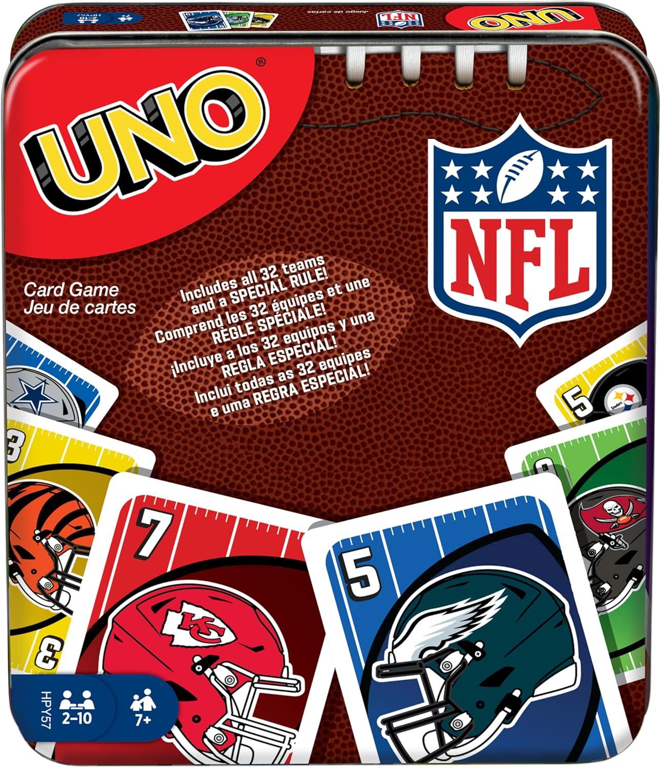 UNO NFL Card Game vs Travel Tin: Tested Fun, Team Spirit & Surprising Storage