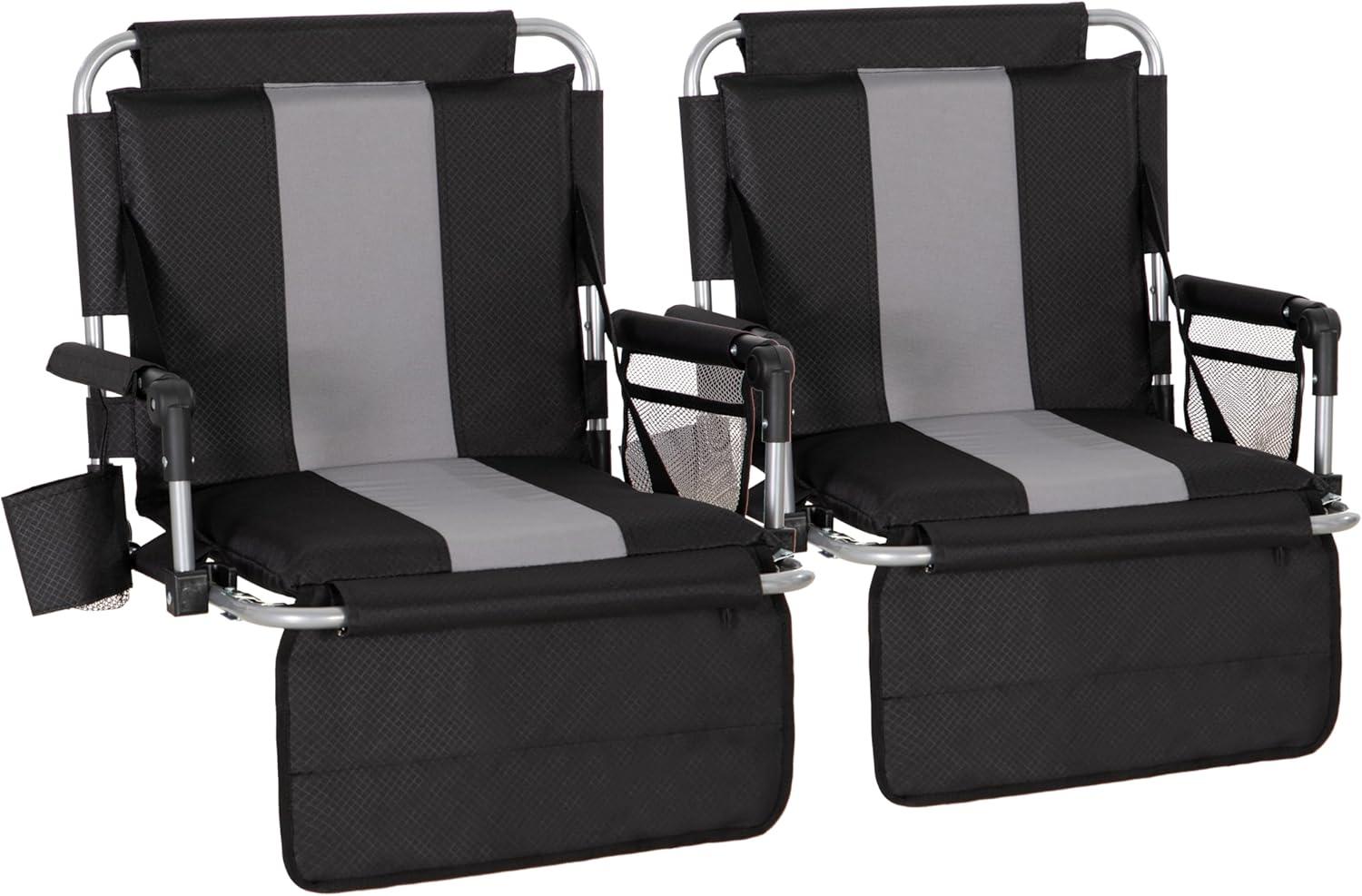 Let's Camp Chair Versus Bleacher: Tested Comfort Meets Portability... Perfect for Trending Outdoor Events!