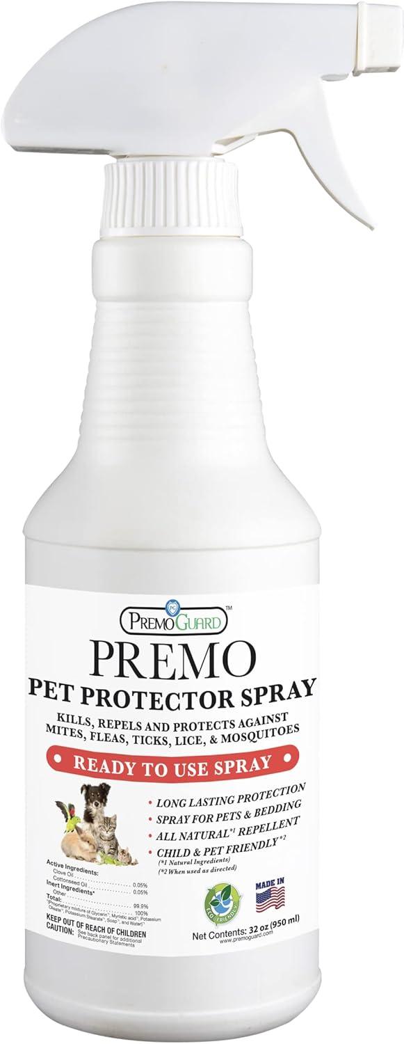 Premo Guard vs. Natural Bugs: TestedSafePetHomeSprayResultsSeasonal