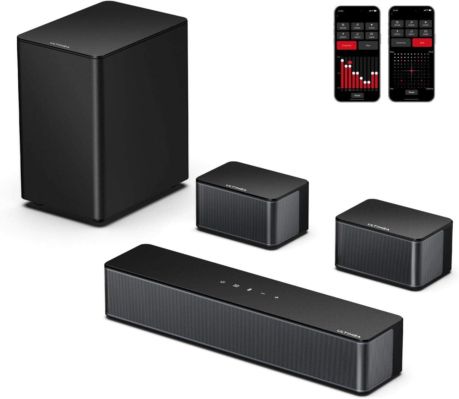 Sound Bar Showdown: ULTIMEA 5.1 vs. Poseidon D50, Smart TV Sound Test... Best Choice?