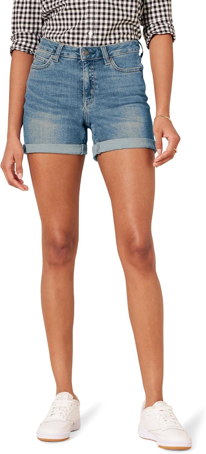 Compare Amazon Essentials' High-Rise, Comfortable Women's Shorts: Surprising Fit!