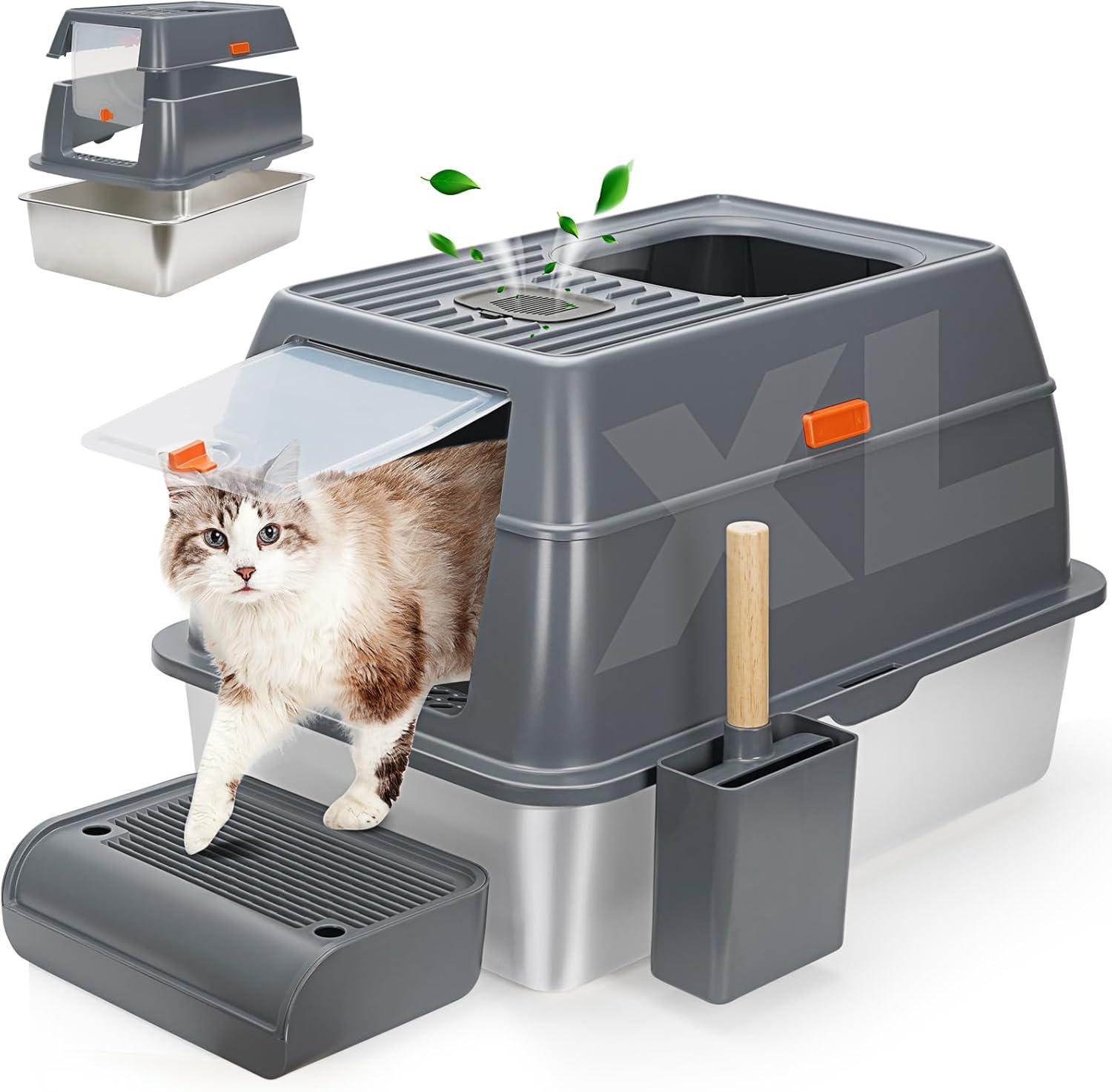 Luxurious Stainless Steel Litter Box Showdown... Surprising Insight!