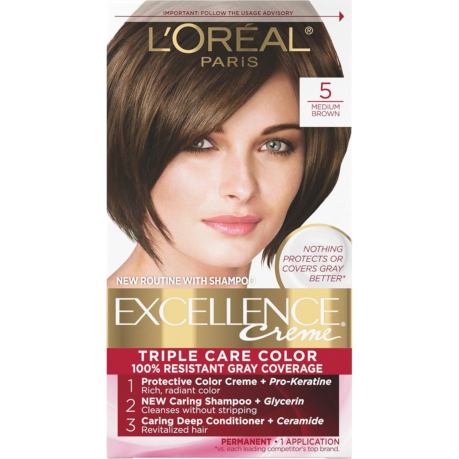 L'Oreal vs. Gray Coverage: Surprising Brown Triumph... Hair Color Test
