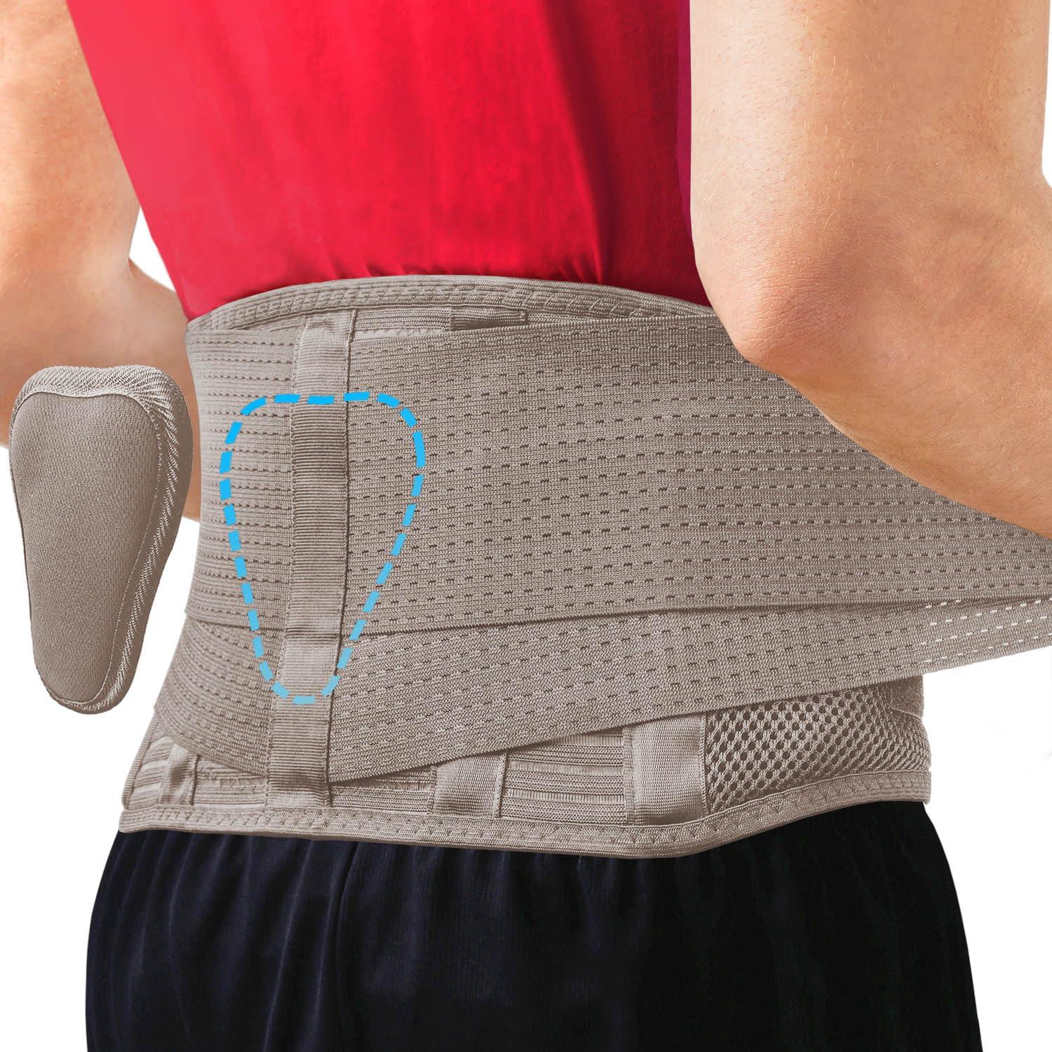 Sparthos Back brace: Breathable support tested versus sore backs: Sciatica relief at home (46)