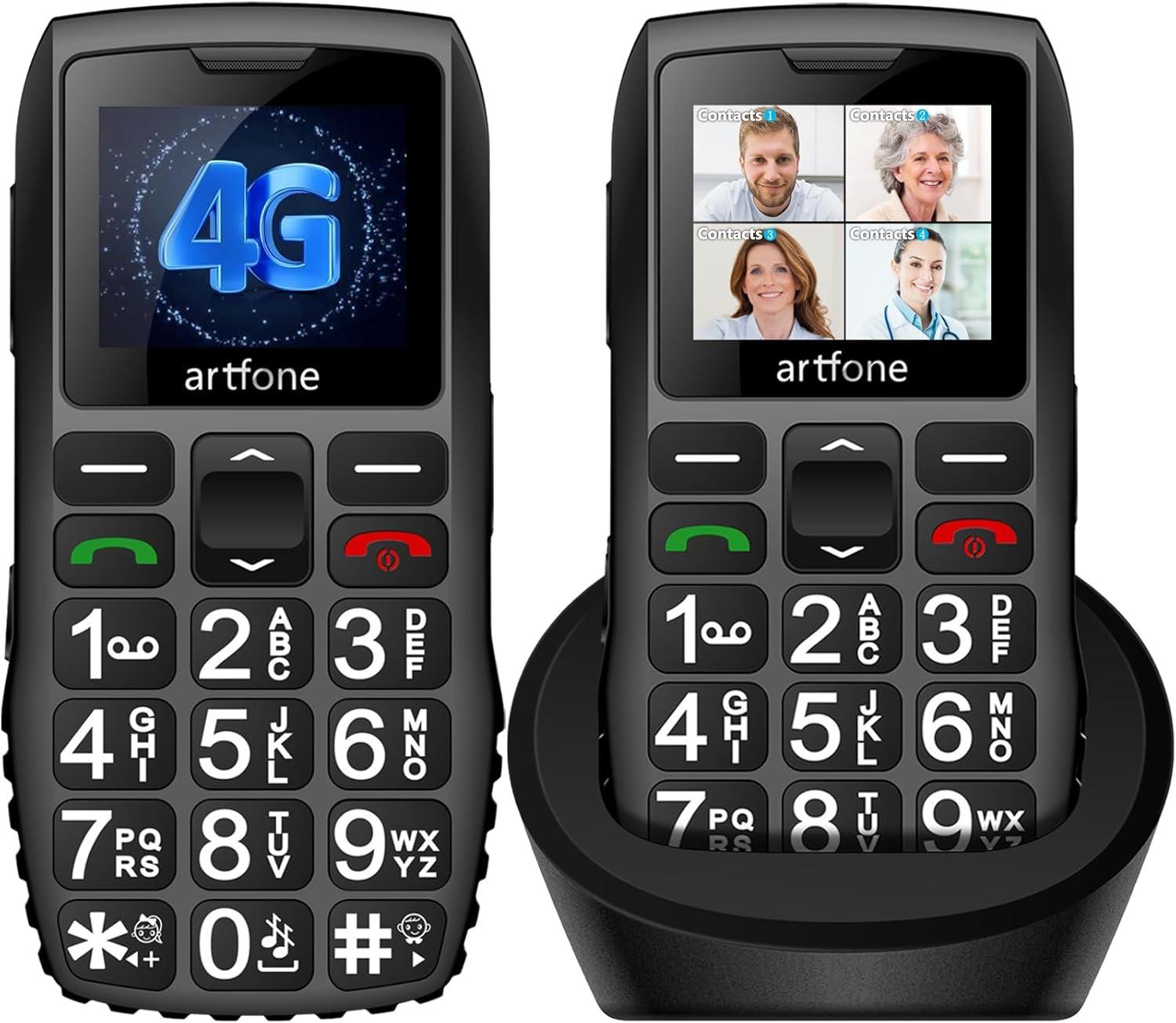 Big Button Phone Compared: Test SOS, 1800mAh, Dock... Easy seniors' choice!